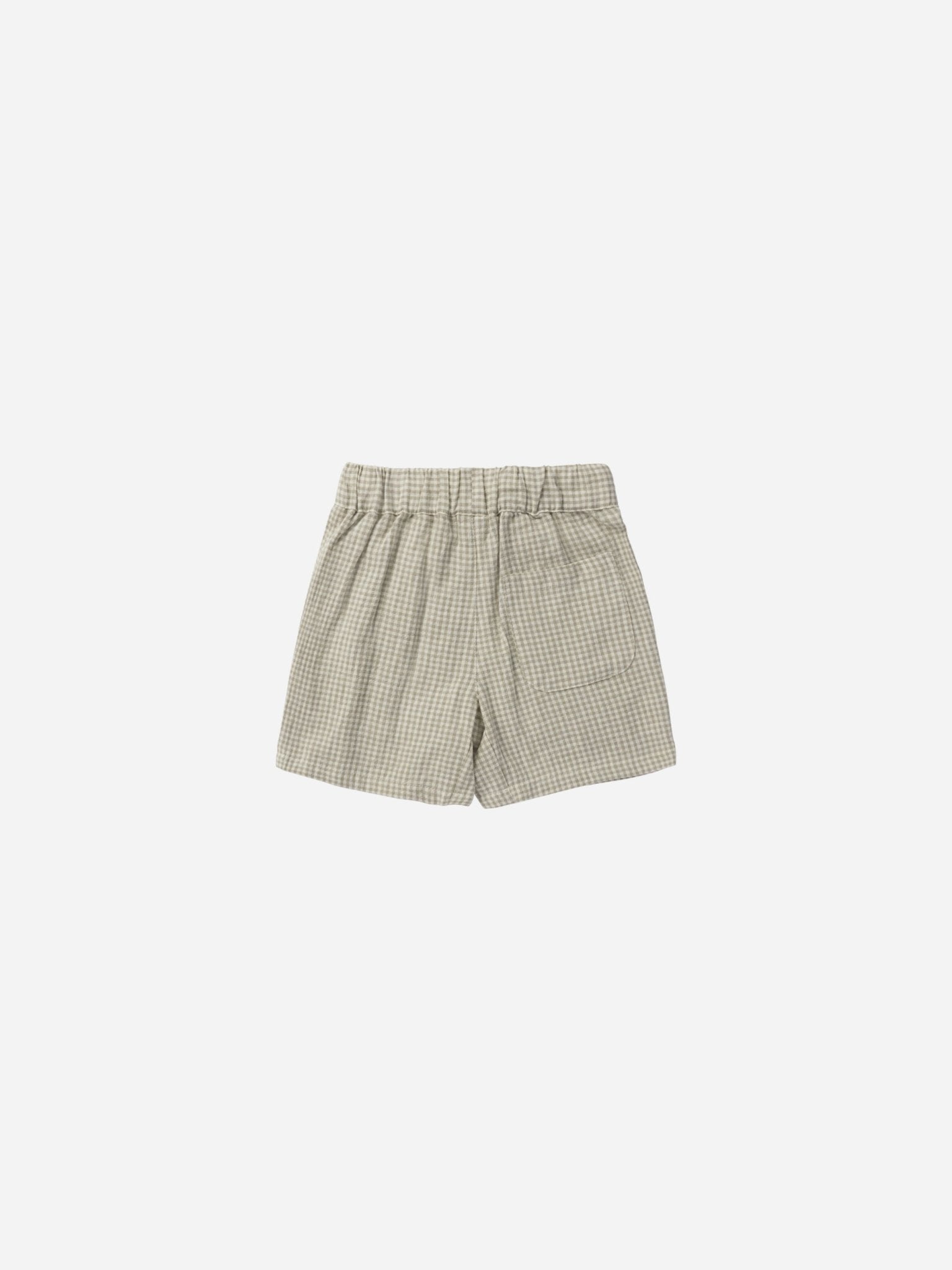 Bermuda Short || Sage Gingham - Rylee + Cru Canada