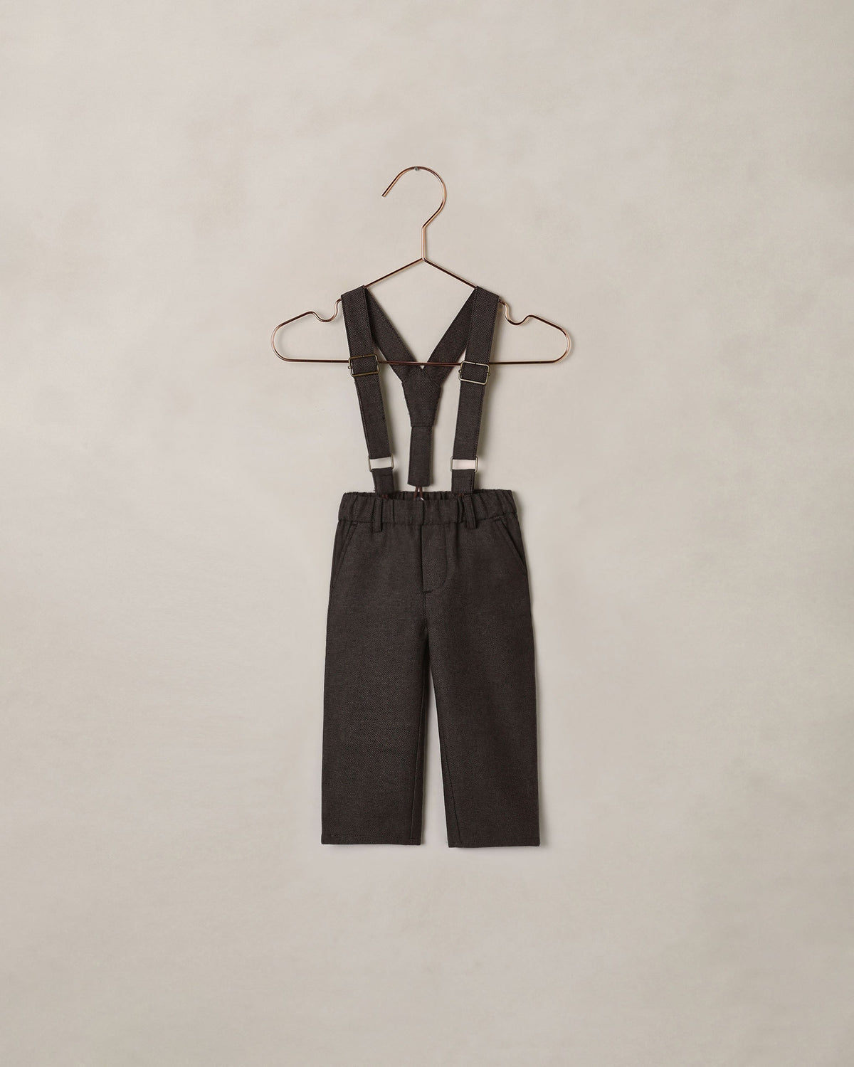 Pantalon à bretelles Noir