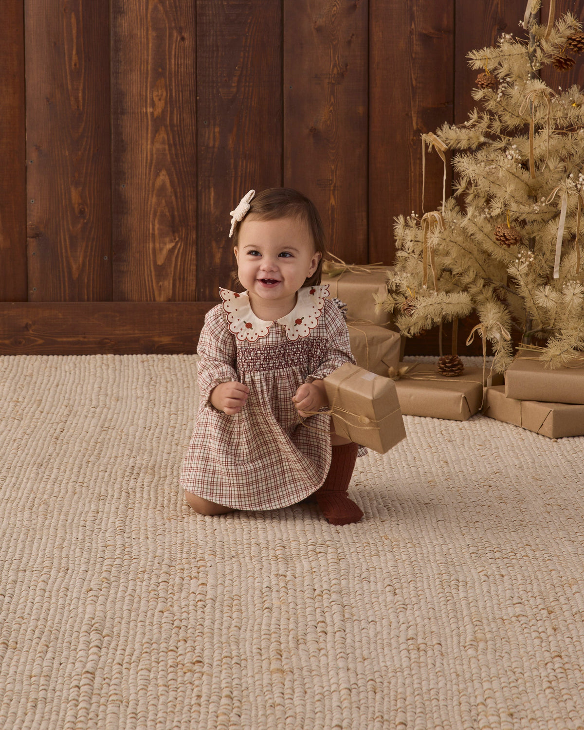 Crochet Bow Natural - Rylee + Cru | Kids Clothes | Trendy Baby Clothes | Modern Infant Outfits |