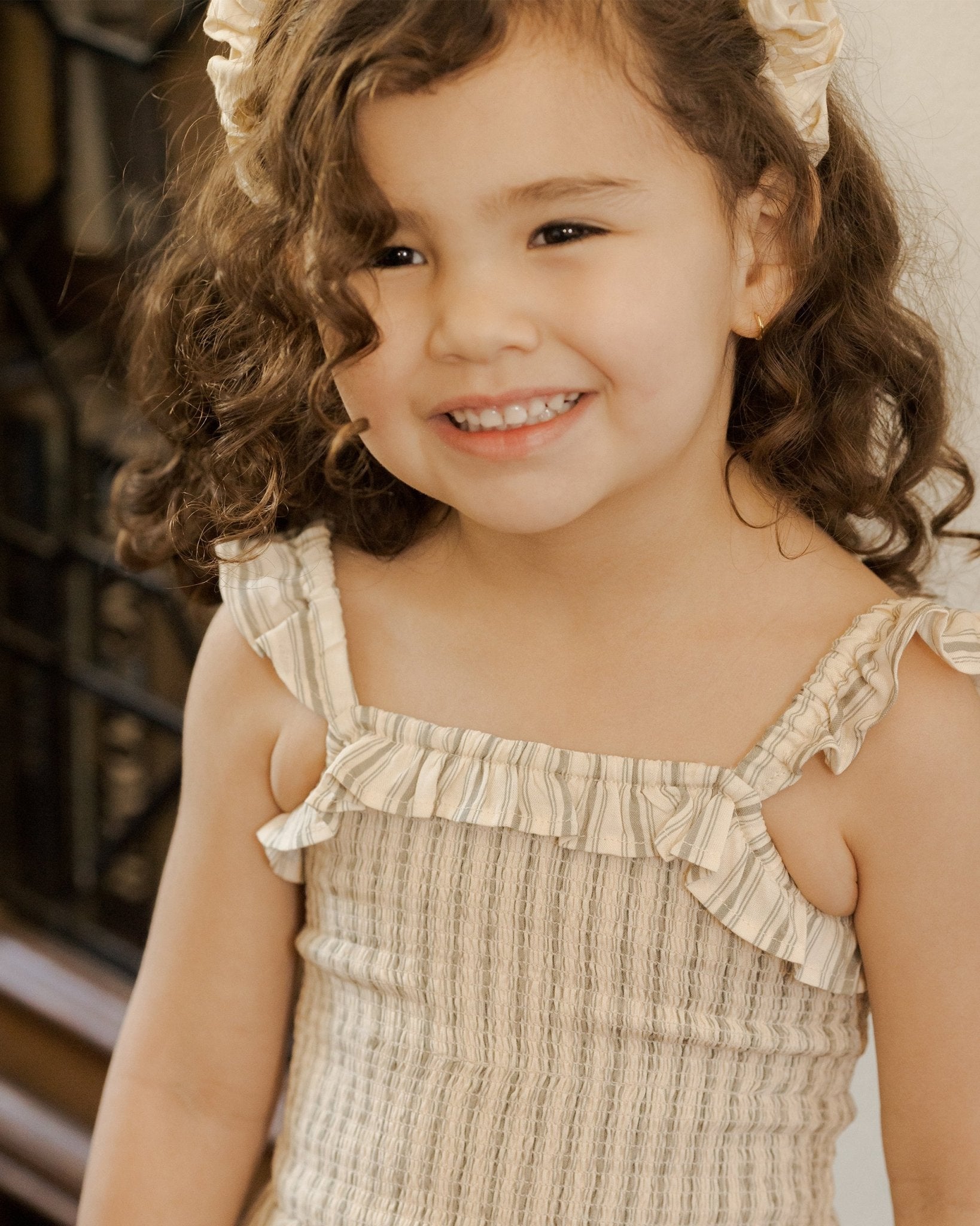 Birdie Dress || Cypress Stripe - Rylee + Cru Canada