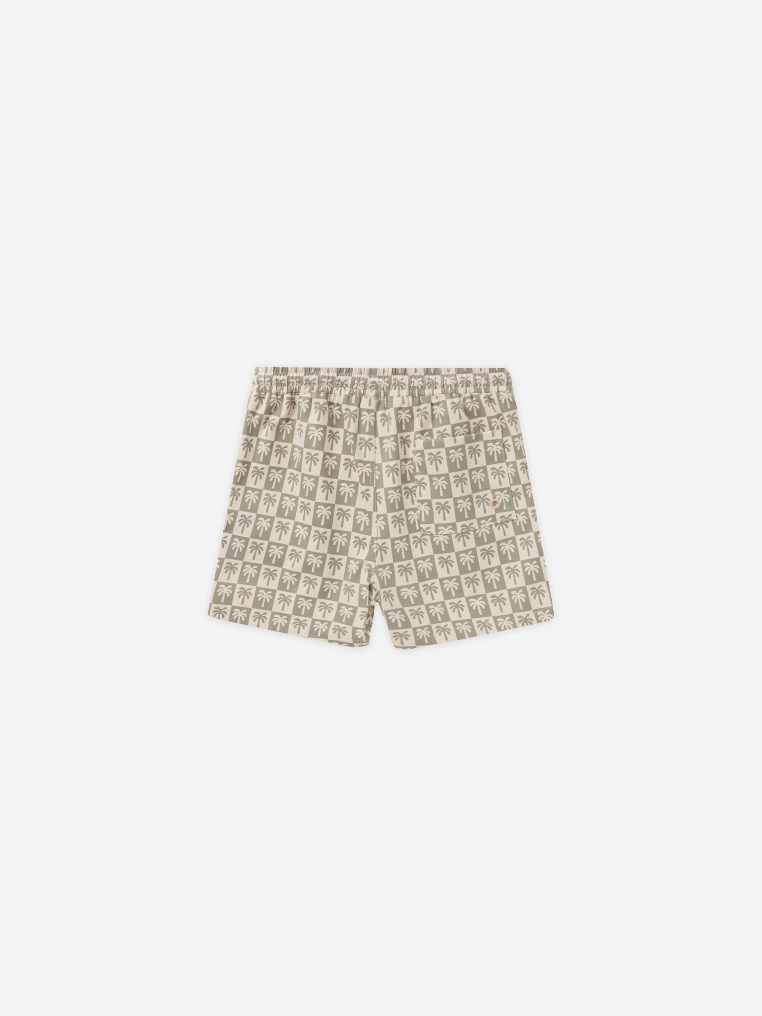 Boardshort || Palm Check - Rylee + Cru Canada