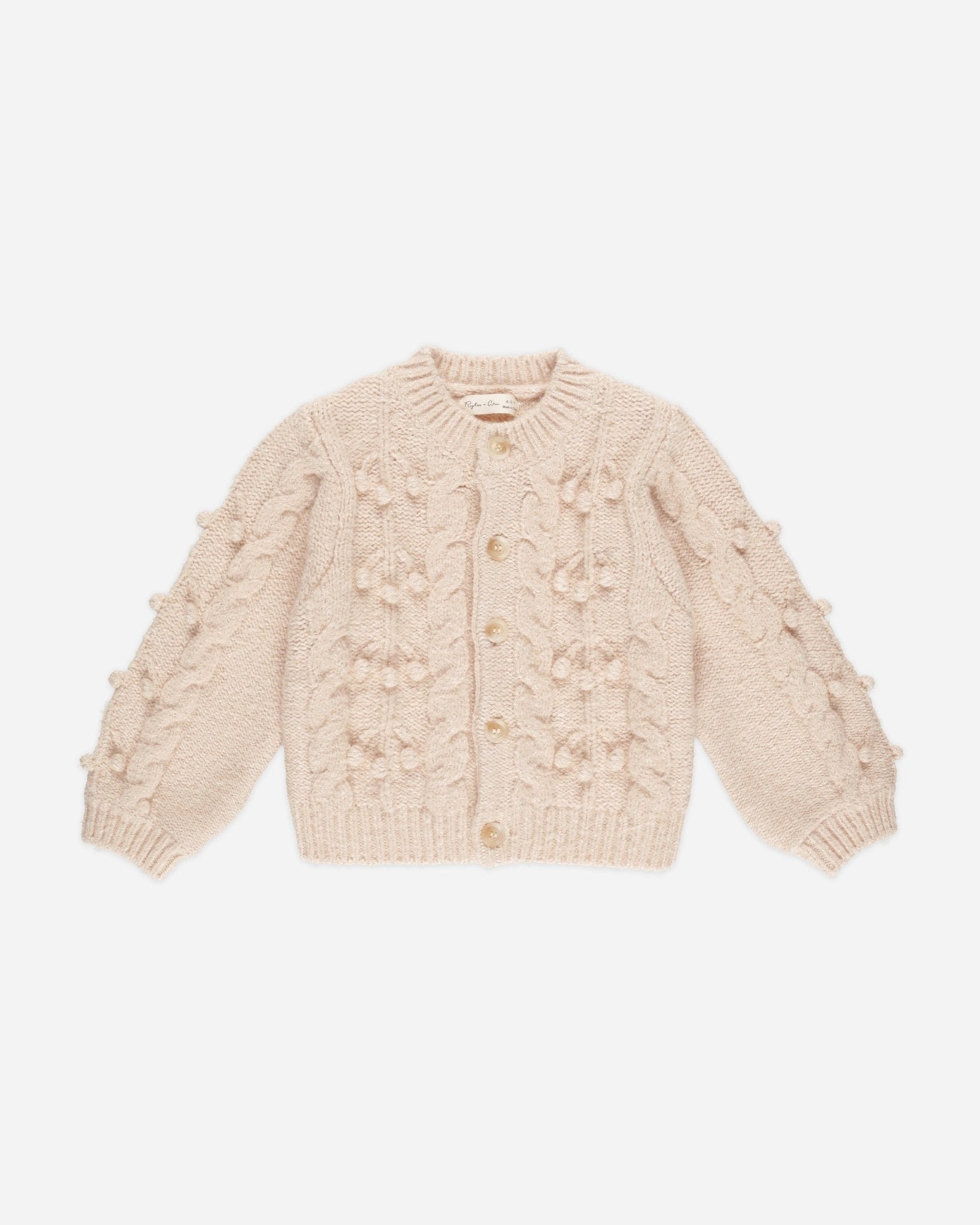 Bobble Cardigan || Shell - Rylee + Cru Canada