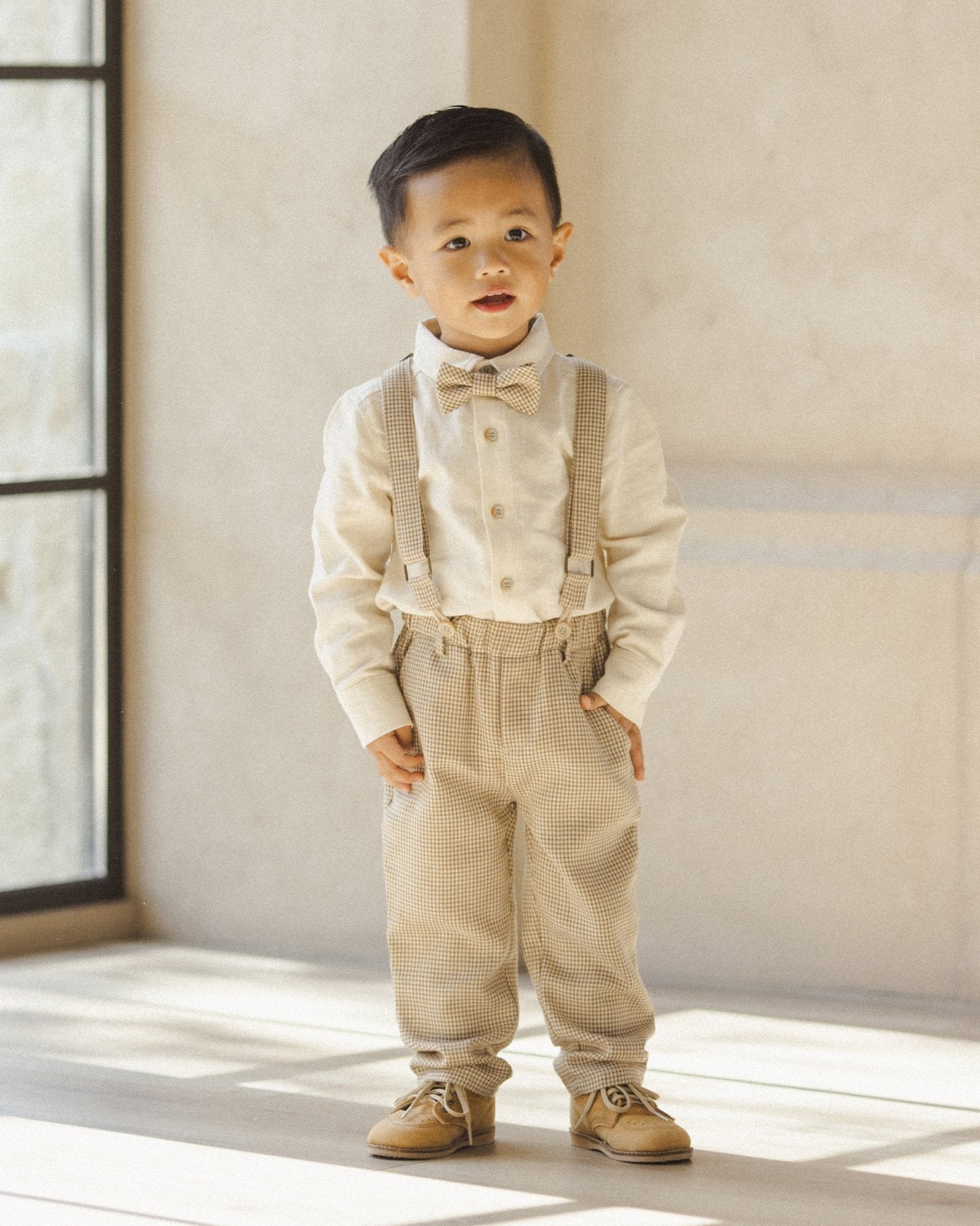 Bow Tie || Golden Houndstooth - Rylee + Cru Canada