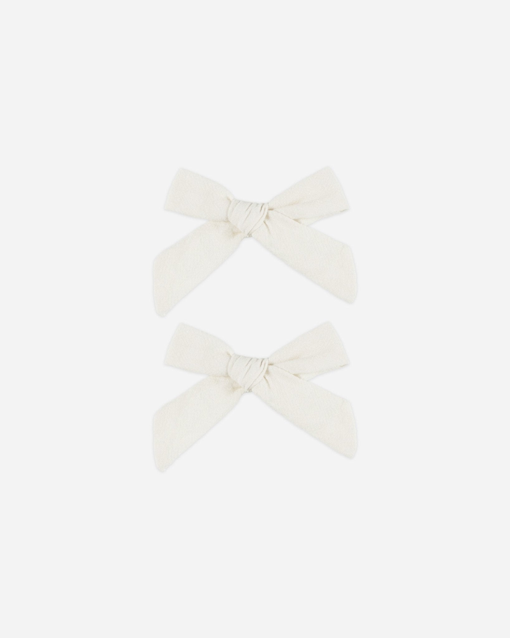 Bows, Set of 2 || Ivory* - Rylee + Cru Canada