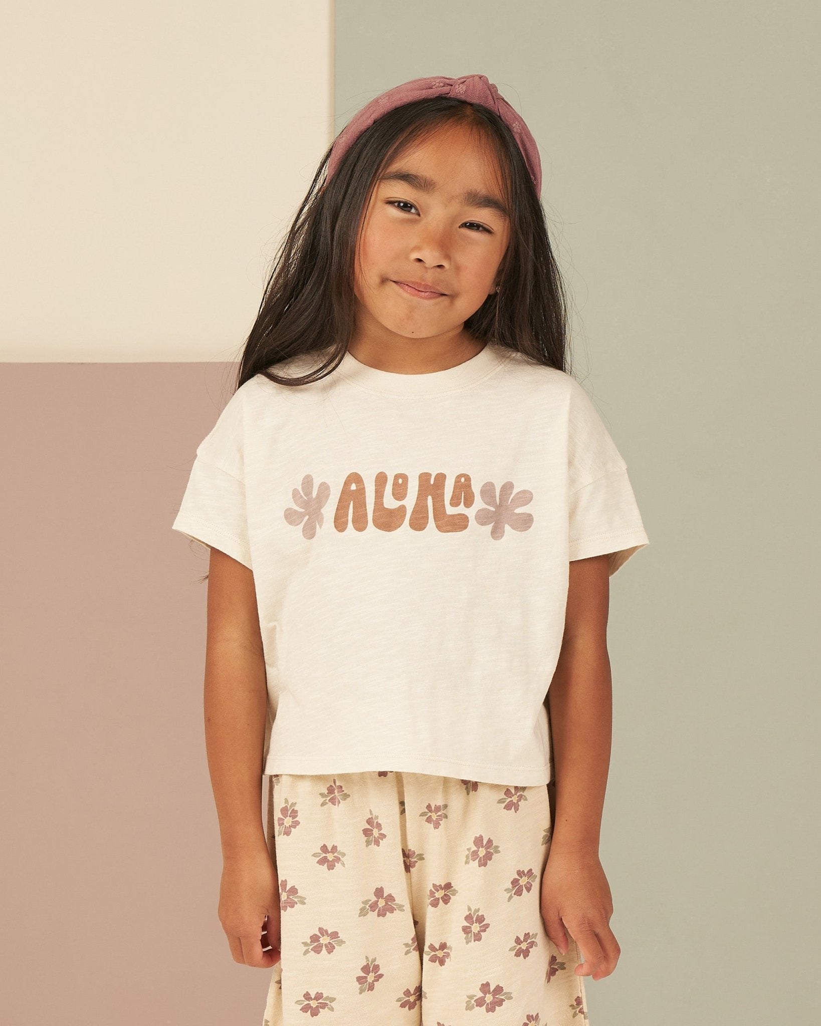 Boxy Tee || Aloha - Rylee + Cru Canada