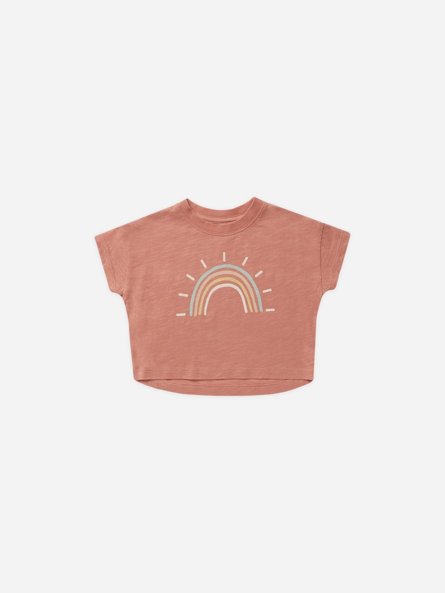 Boxy Tee || Rainbow - Rylee + Cru Canada