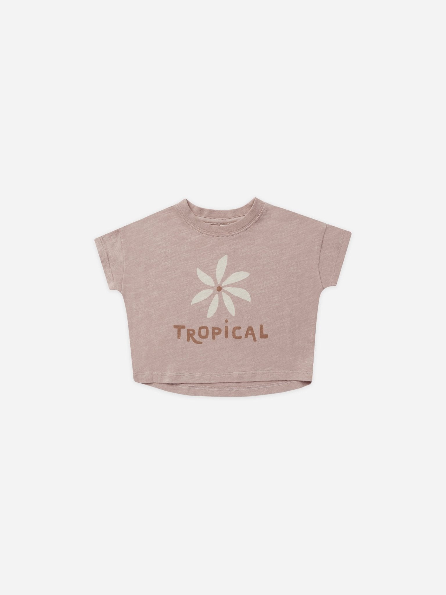 Boxy Tee || Tropical - Rylee + Cru Canada