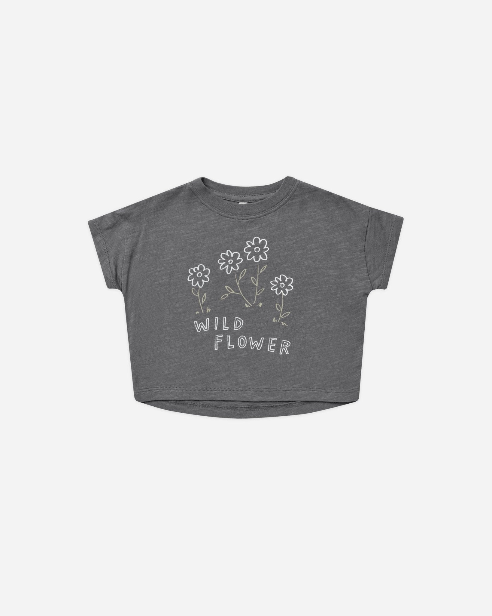 Boxy Tee || Wild Flower - Rylee + Cru Canada