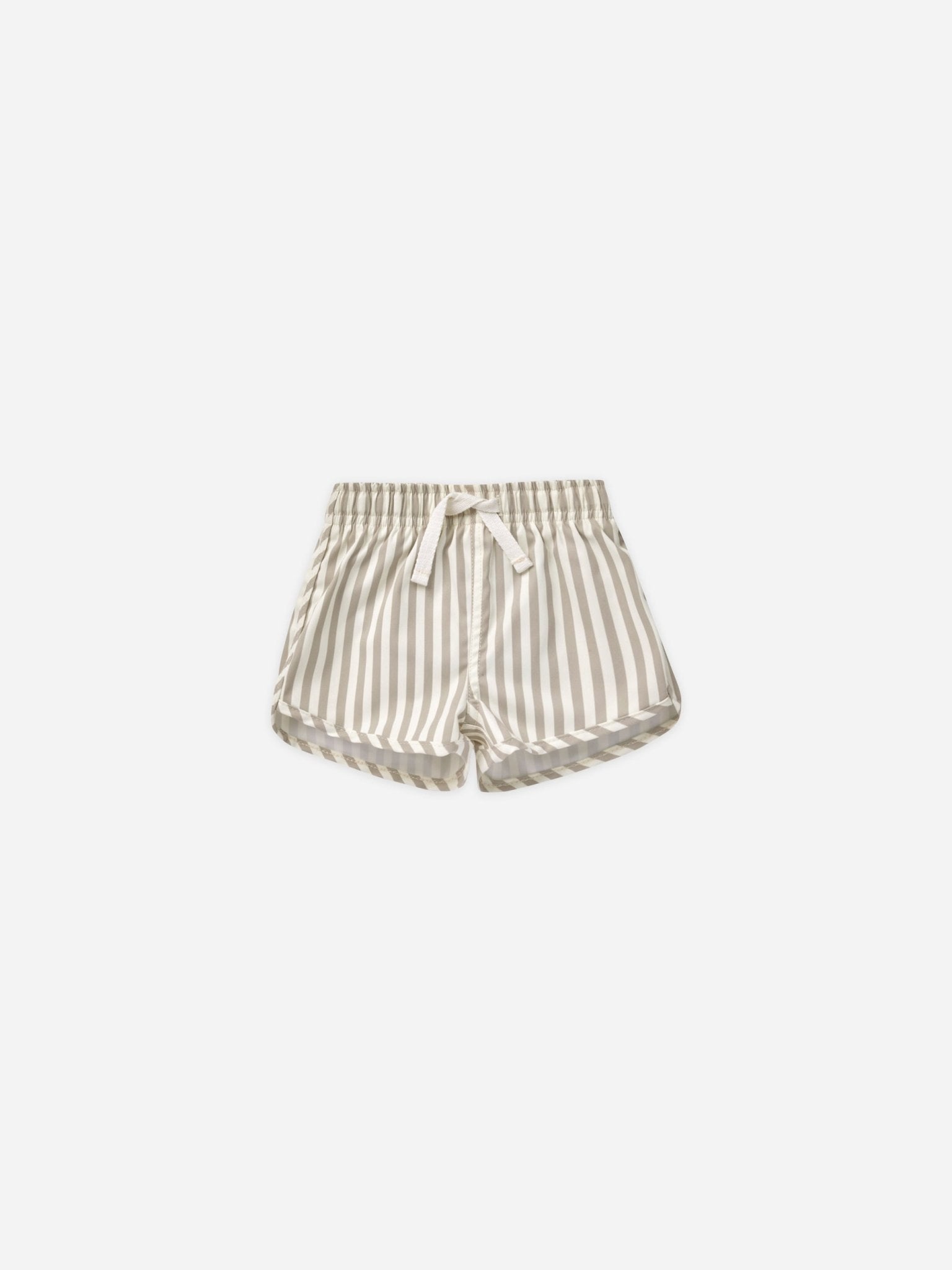 Boys Swim Short || Ash Stripe - Rylee + Cru Canada