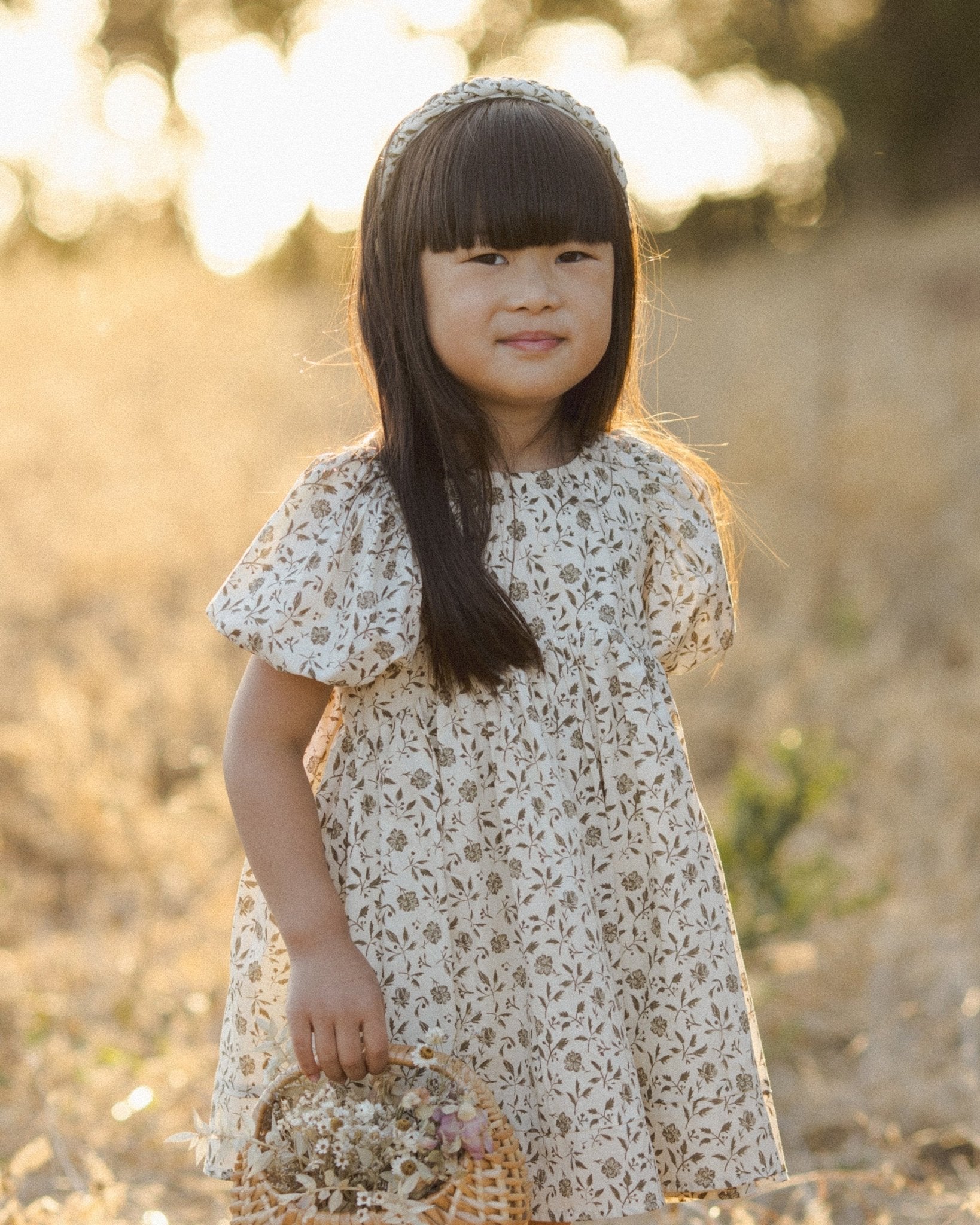 Braided Headband || Olive Bloom - Rylee + Cru Canada