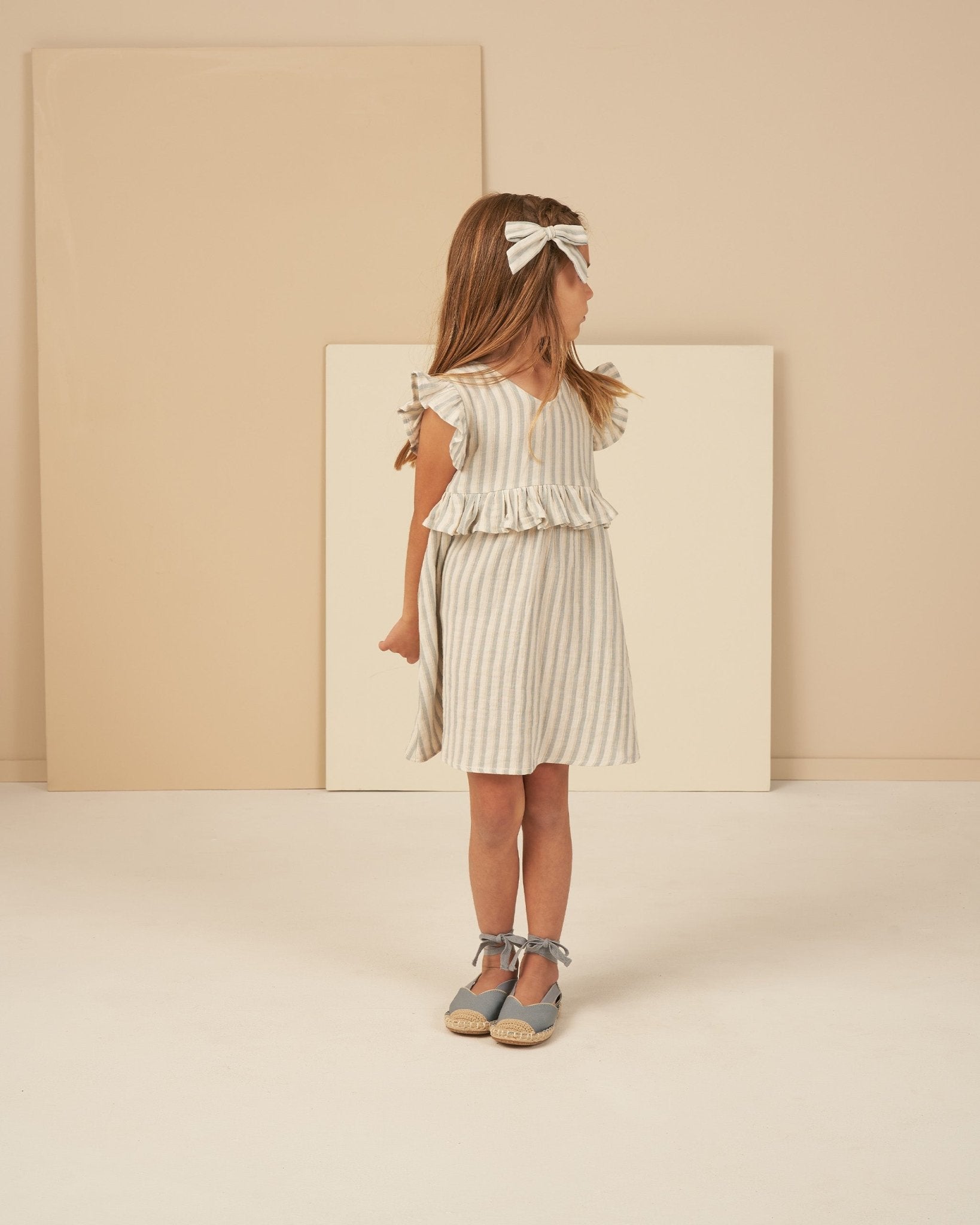 Brielle Dress || Ocean Stripe - Rylee + Cru Canada