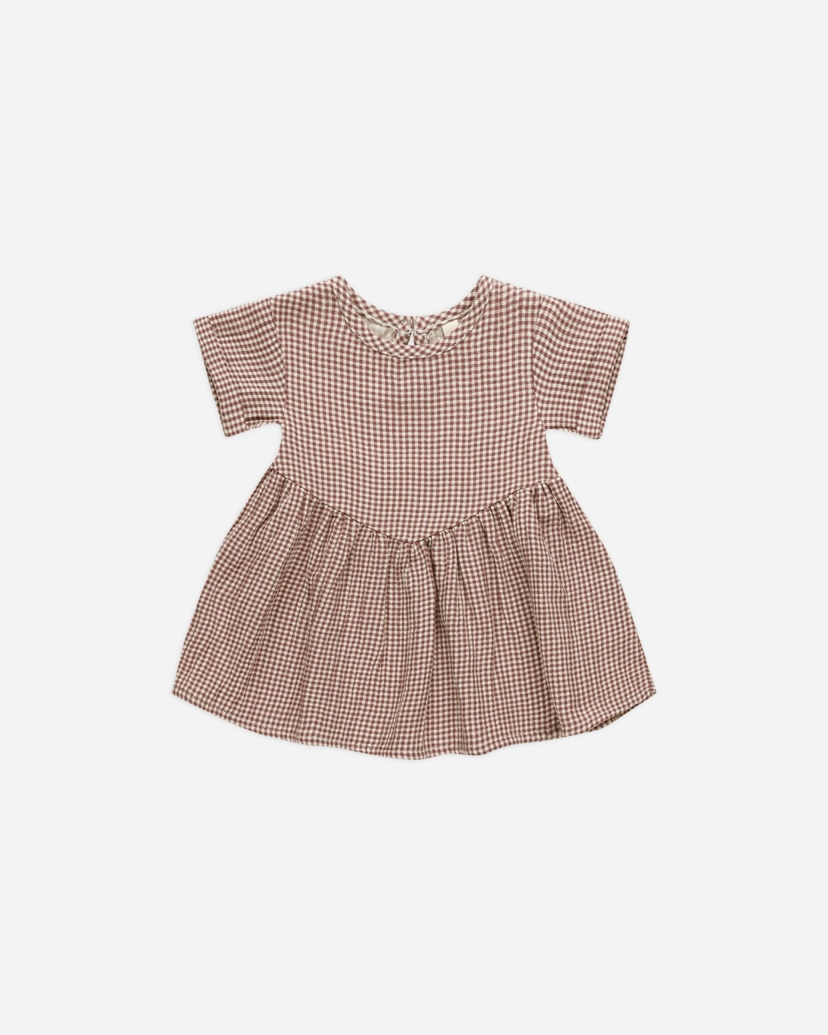 Brielle Dress || Plum Gingham* - Rylee + Cru Canada