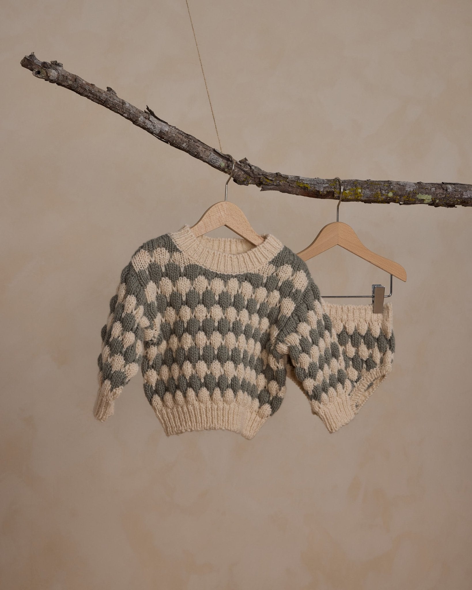 Bubble Knit Sweater || Laurel Stripe - Rylee + Cru Canada