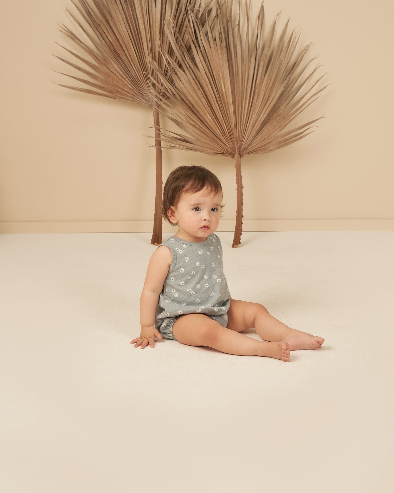 Bubble Onesie || Blue Daisy - Rylee + Cru Canada