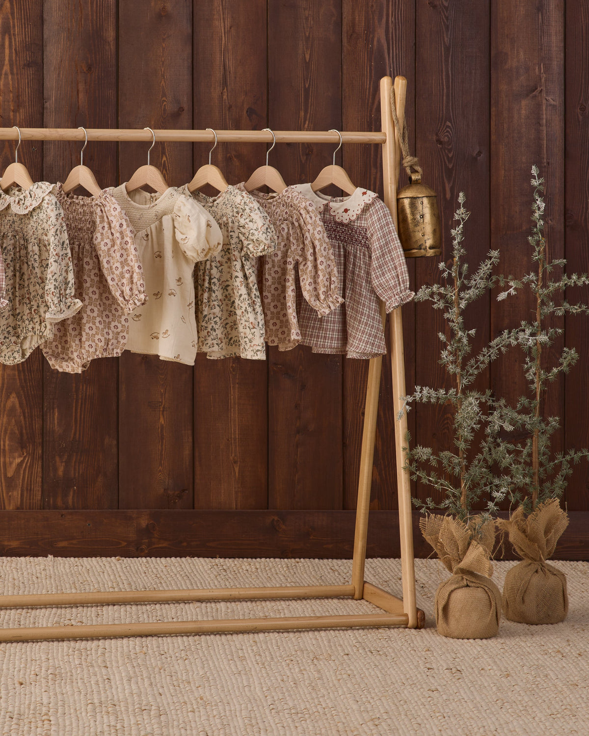 Callie Dress Christmas Plaid - Rylee + Cru | Kids Clothes | Trendy Baby Clothes | Modern Infant Outfits |