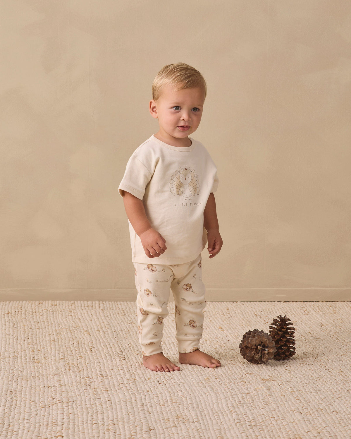 Boxy Tee Little Turkey - Rylee + Cru | Kids Clothes | Trendy Baby Clothes | Modern Infant Outfits |