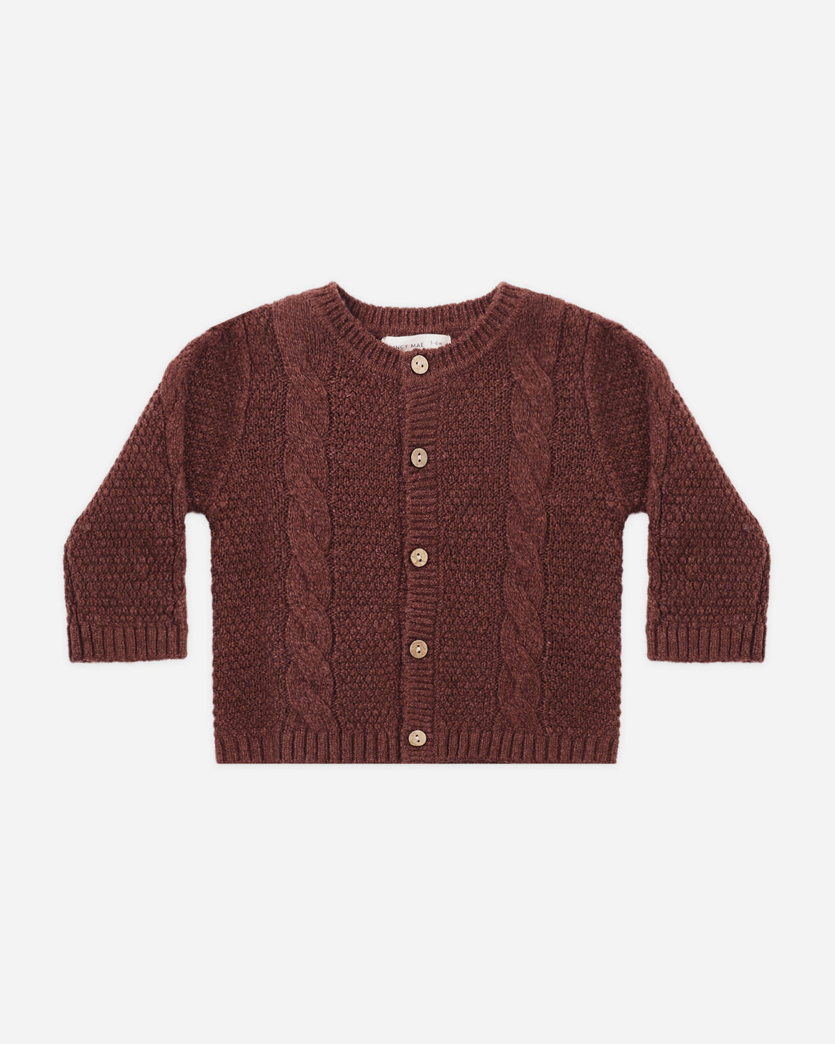 Knit Cardigan Black Cherry - Rylee + Cru | Kids Clothes | Trendy Baby Clothes | Modern Infant Outfits |