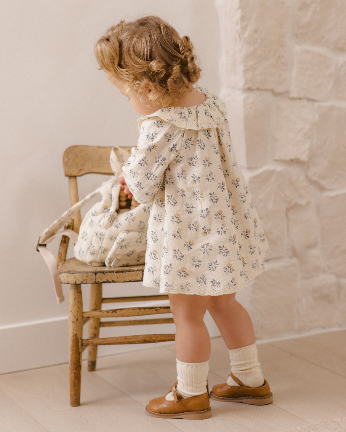 Mini Backpack French Floral - Rylee + Cru | Kids Clothes | Trendy Baby Clothes | Modern Infant Outfits |