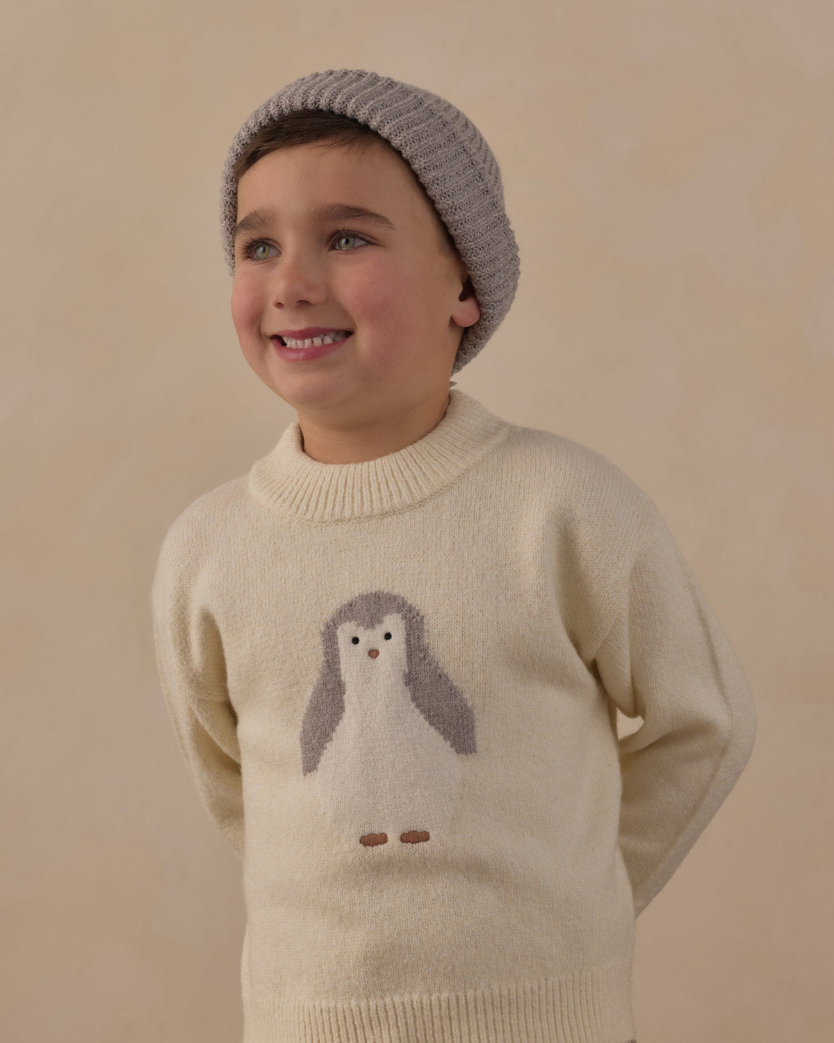 Reagan Sweater Penguin - Rylee + Cru | Kids Clothes | Trendy Baby Clothes | Modern Infant Outfits |