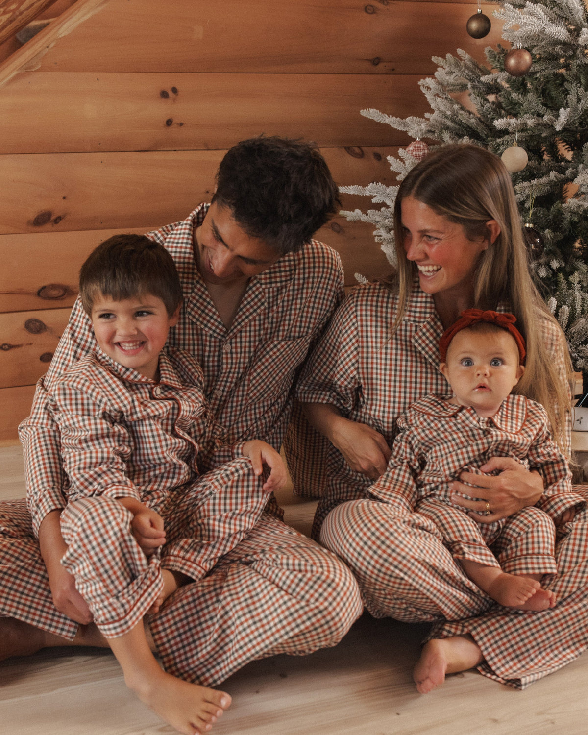 Men's Pajama Top Holiday Gingham - Rylee + Cru | Kids Clothes | Trendy Baby Clothes | Modern Infant Outfits |