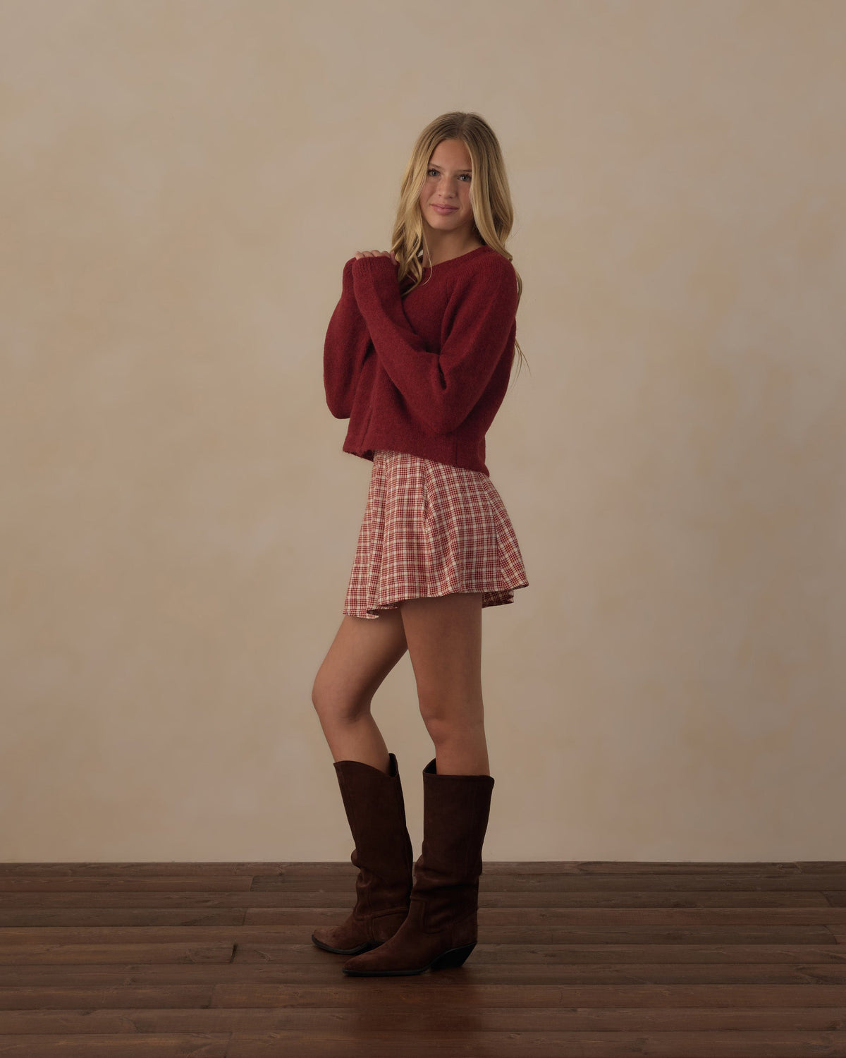 Teen Rachel Skirt Vintage Plaid - Rylee + Cru | Kids Clothes | Trendy Baby Clothes | Modern Infant Outfits |