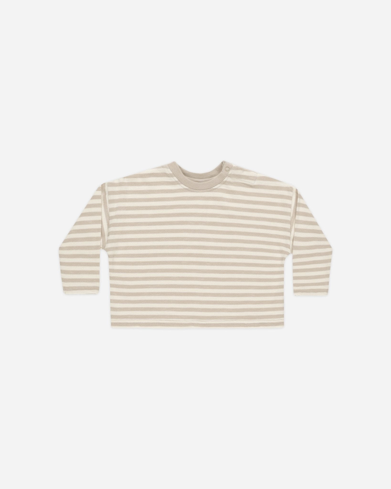 Camden Long Sleeve Tee || Pebble Stripe - Rylee + Cru Canada