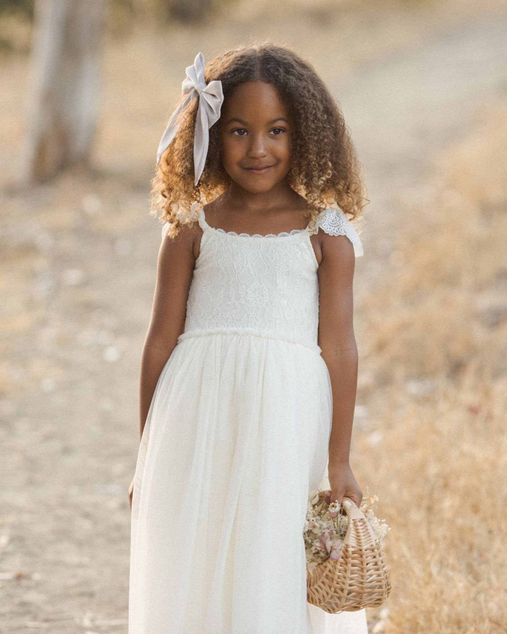 Camilla Dress || Ivory - Rylee + Cru Canada