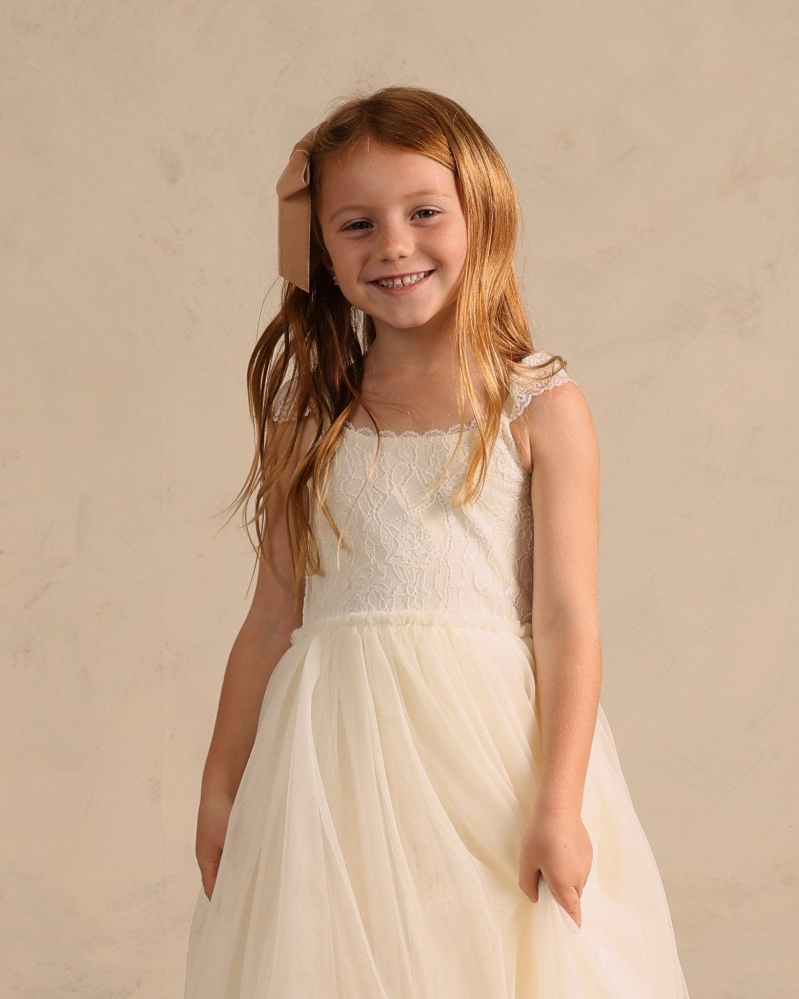 Camilla Dress || Ivory - Rylee + Cru Canada