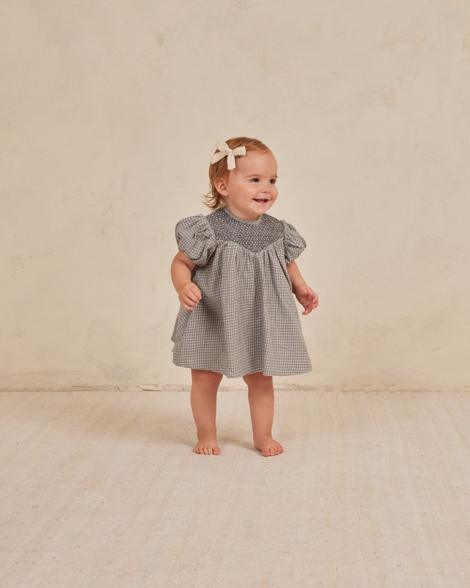 Carina Dress || Blue Gingham* - Rylee + Cru Canada