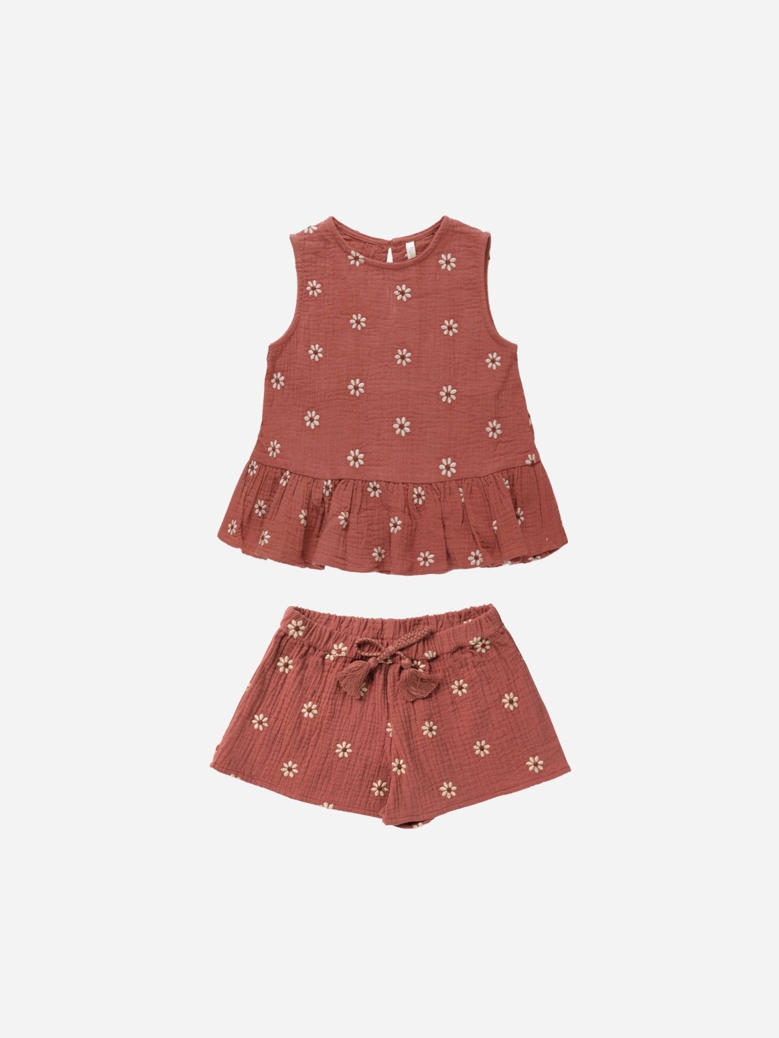Carrie Set || Embroidered Daisy - Rylee + Cru Canada