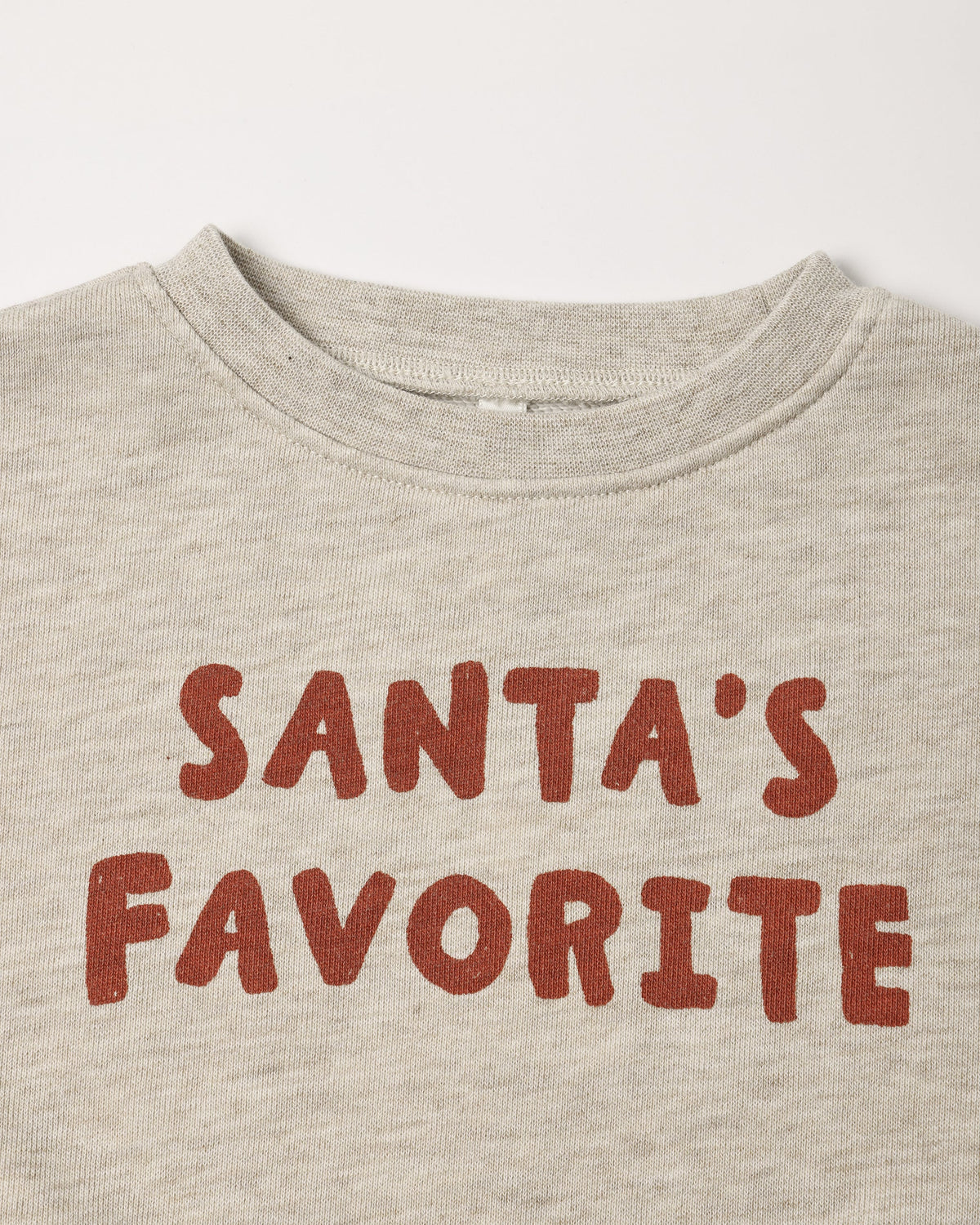 Relaxed Sweatshirt Santa's Favorite - Rylee + Cru | Kids Clothes | Trendy Baby Clothes | Modern Infant Outfits |