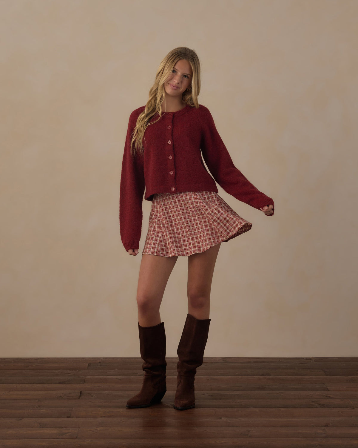 Teen Rachel Skirt Vintage Plaid - Rylee + Cru | Kids Clothes | Trendy Baby Clothes | Modern Infant Outfits |