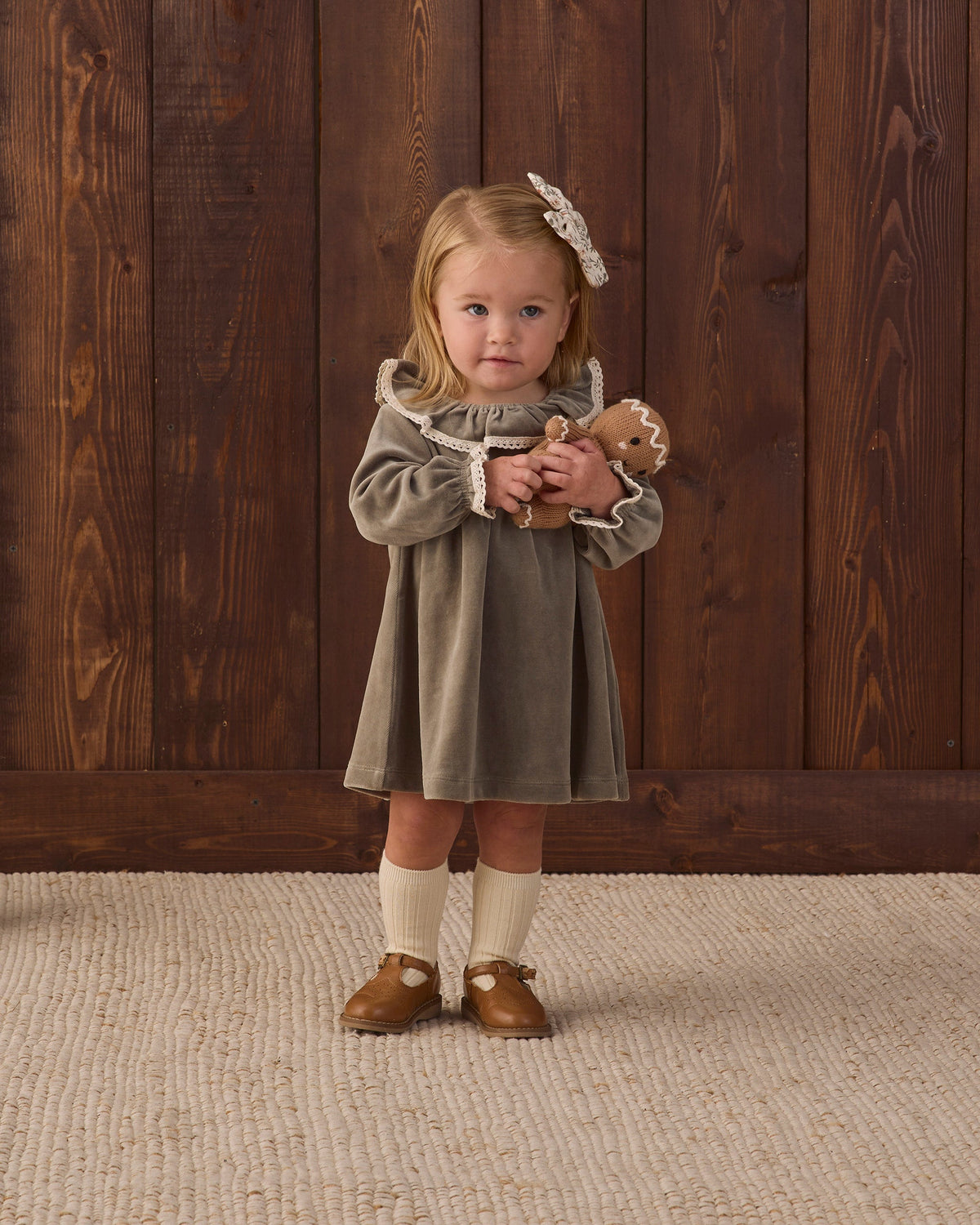 Bow Holiday Floral - Rylee + Cru | Kids Clothes | Trendy Baby Clothes | Modern Infant Outfits |