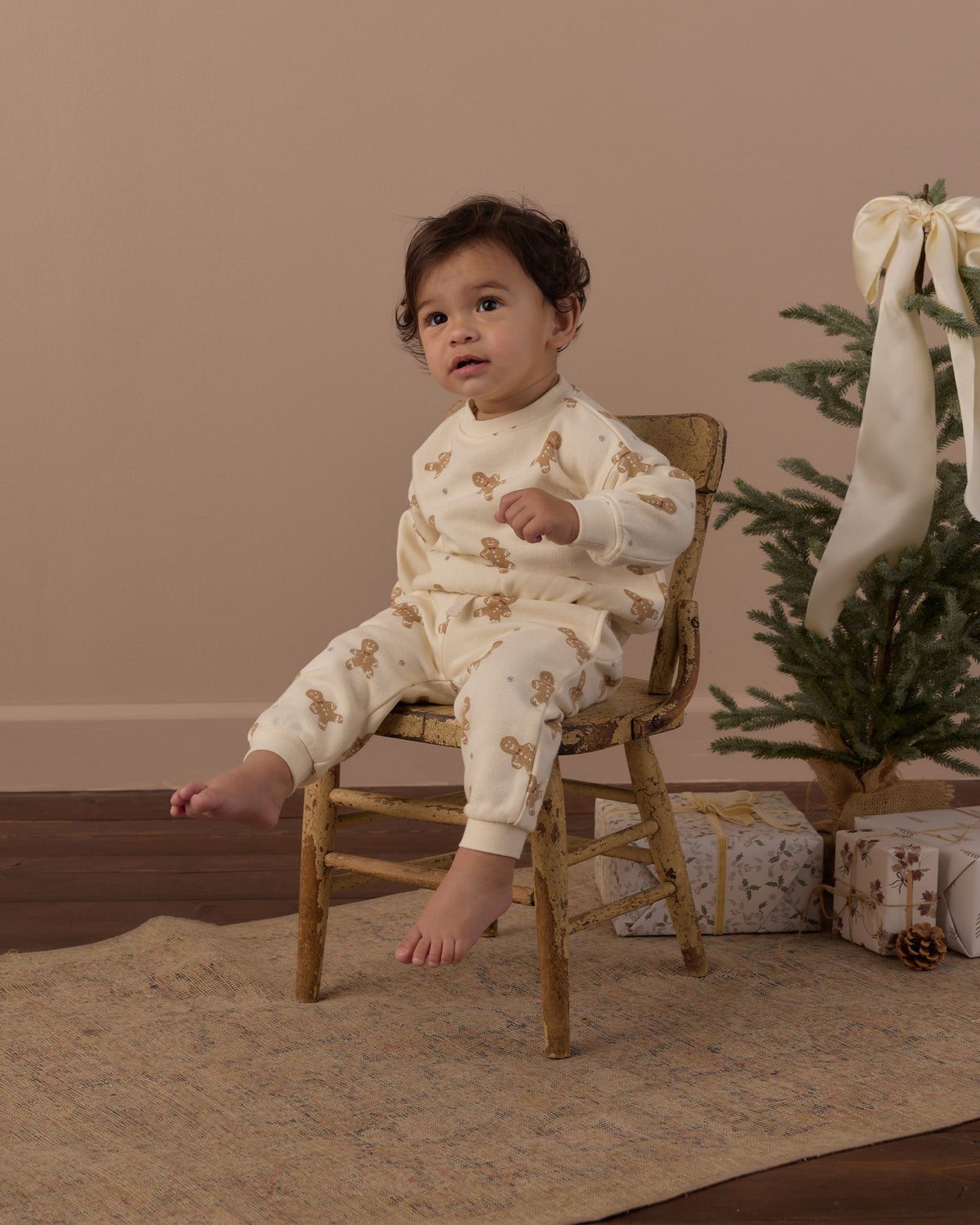Jogger Sweatpant Gingerbread - Rylee + Cru | Kids Clothes | Trendy Baby Clothes | Modern Infant Outfits |