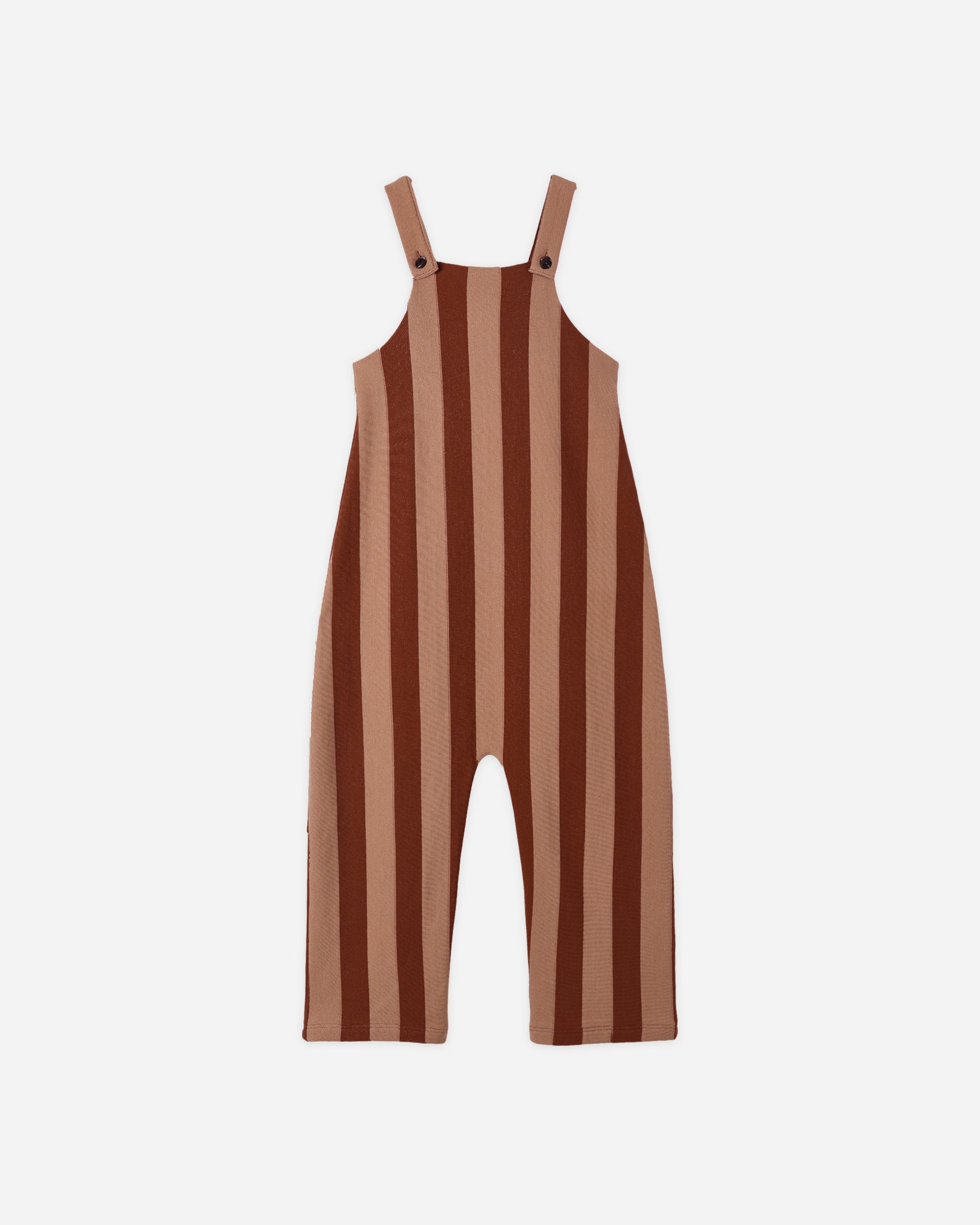 Asher Overalls Brick Stripe - Rylee + Cru | Kids Clothes | Trendy Baby Clothes | Modern Infant Outfits |