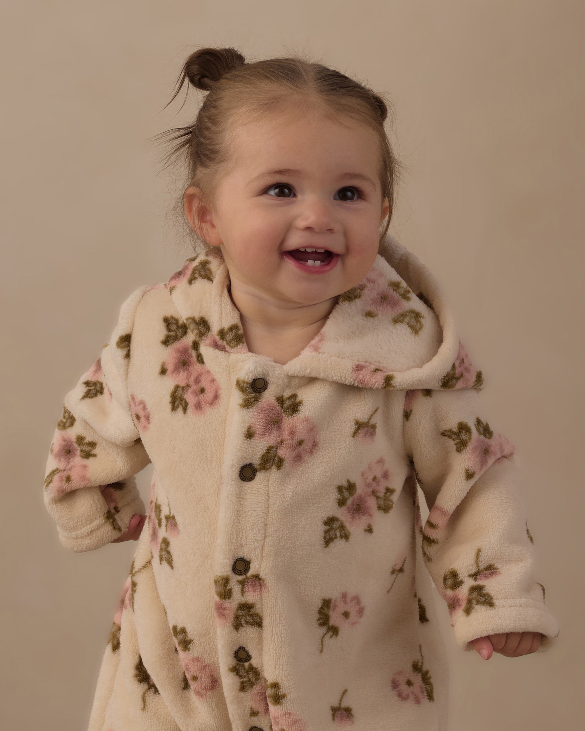 Fleece Jumpsuit Rose Garden - Rylee + Cru | Kids Clothes | Trendy Baby Clothes | Modern Infant Outfits |