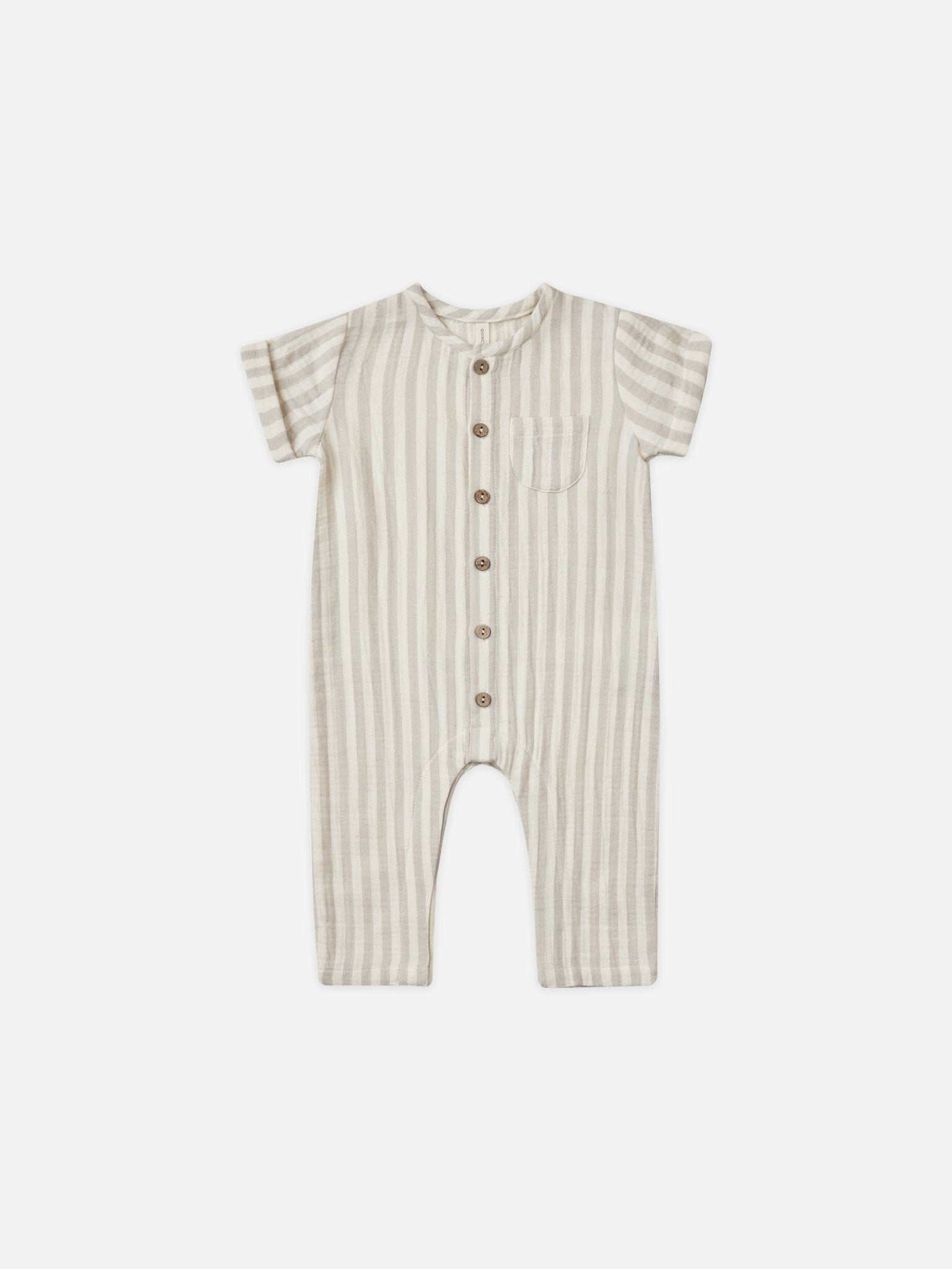 Charlie Jumpsuit || Ash Stripe - Rylee + Cru Canada