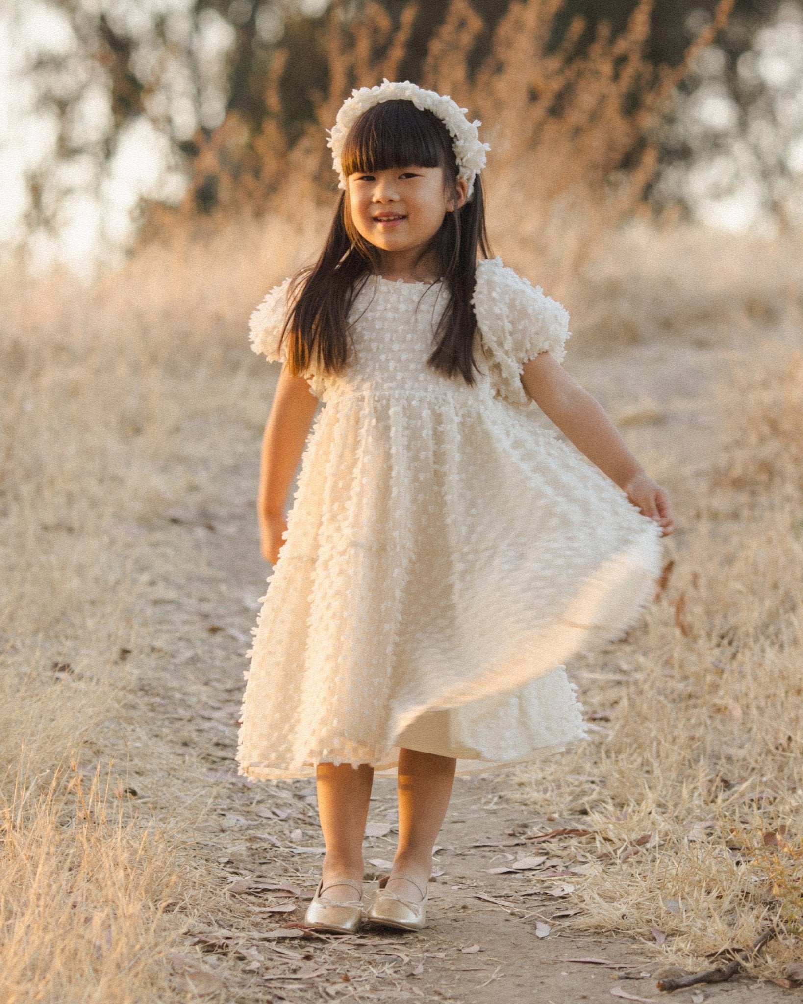 Chloe Dress || Ivory - Rylee + Cru Canada