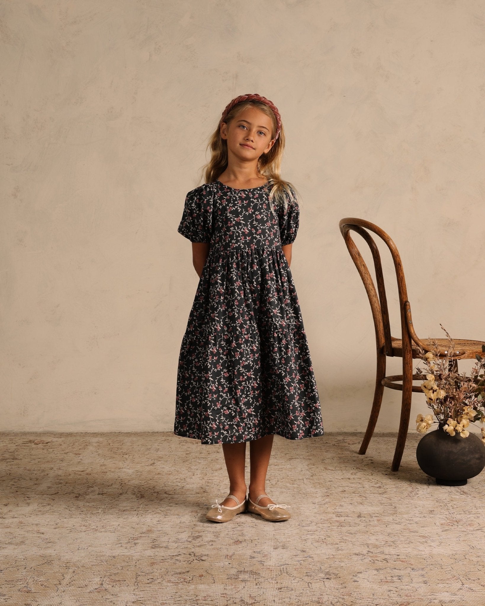 Chloe Dress || Midnight Garden - Rylee + Cru Canada