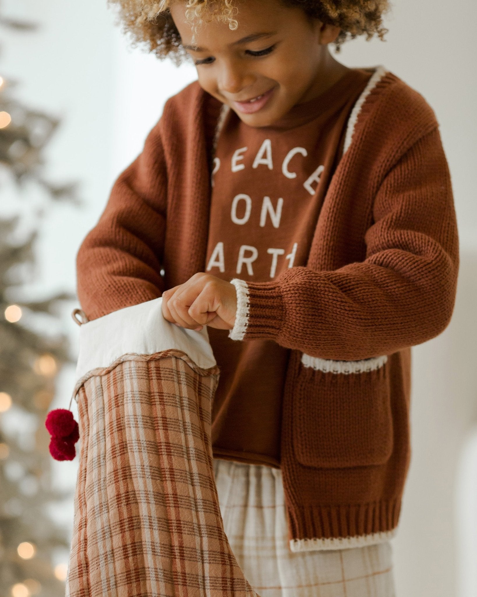 Christmas Stocking* || Autumn Plaid" - Rylee + Cru Canada