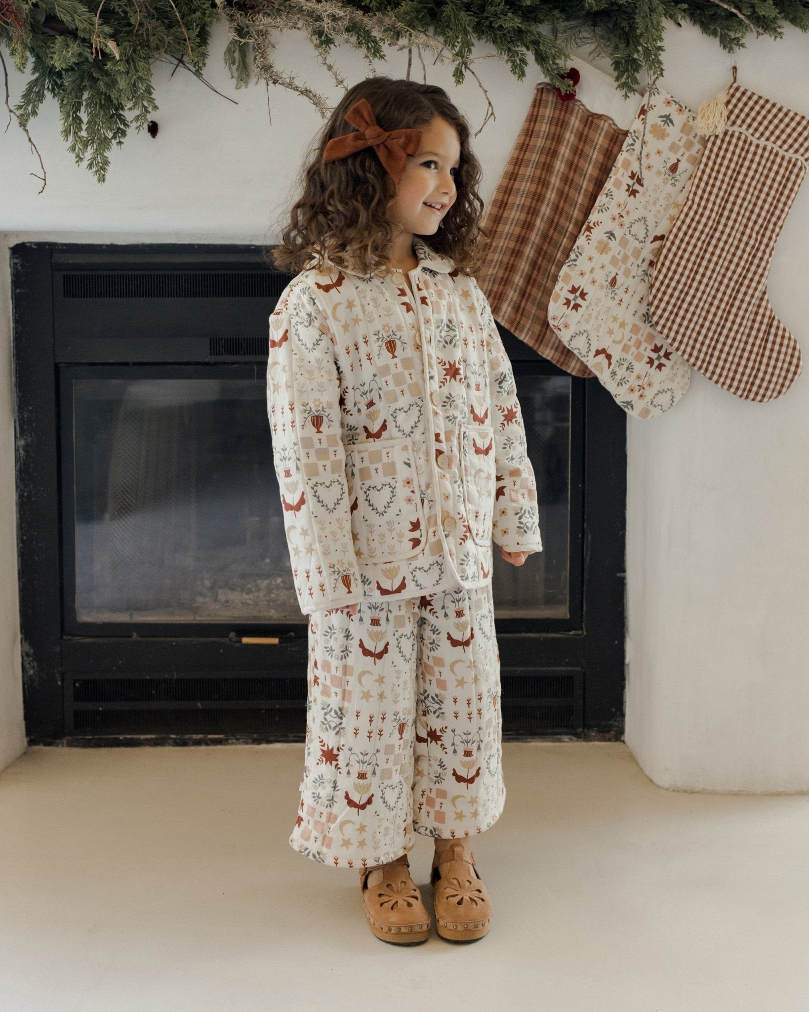 Christmas Stocking || Brick Gingham - Rylee + Cru Canada