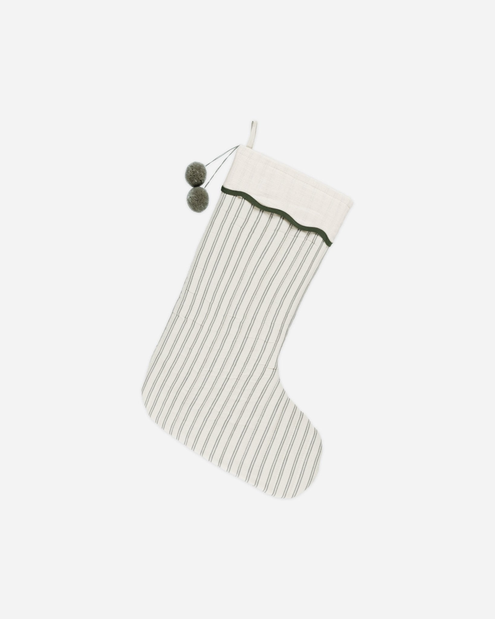 Christmas Stocking || Forest Pinstripe - Rylee + Cru Canada