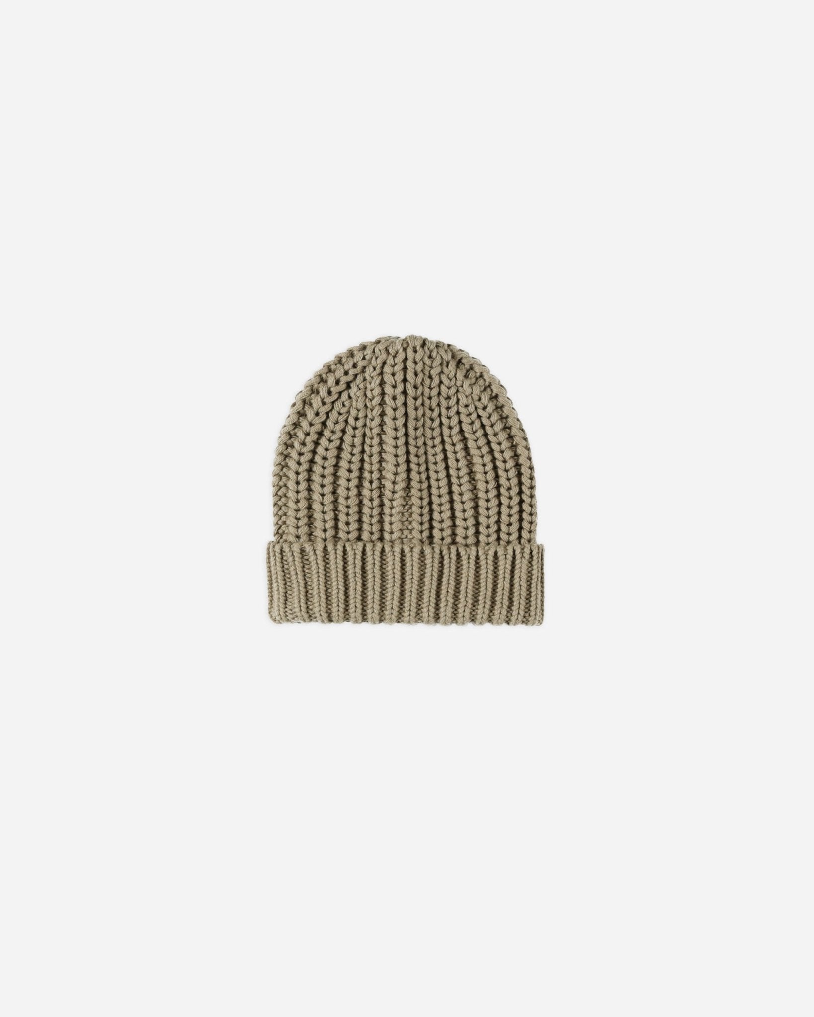 Chunky Knit Beanie || Olive - Rylee + Cru Canada