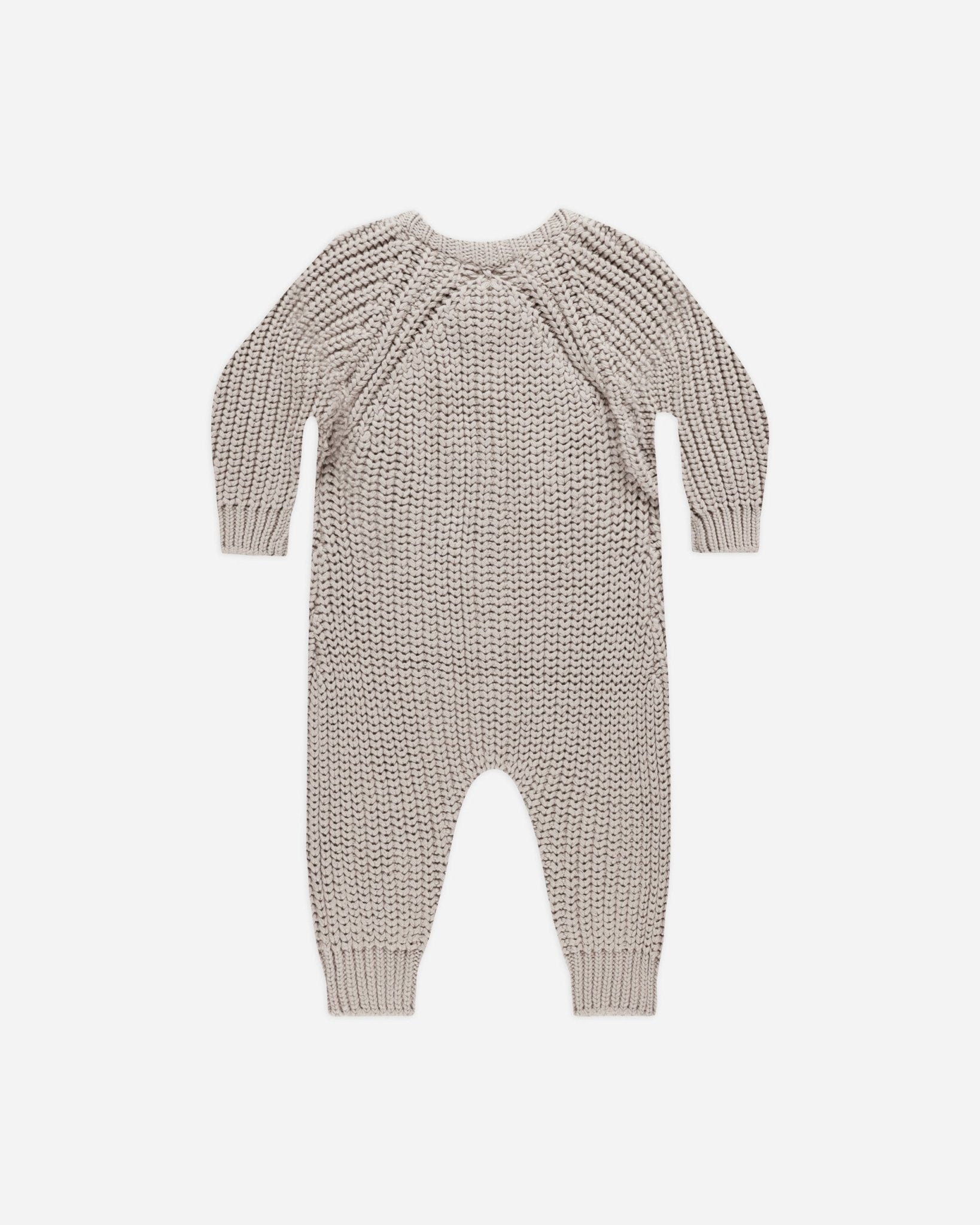 Chunky Knit Jumpsuit || Fog - Rylee + Cru Canada