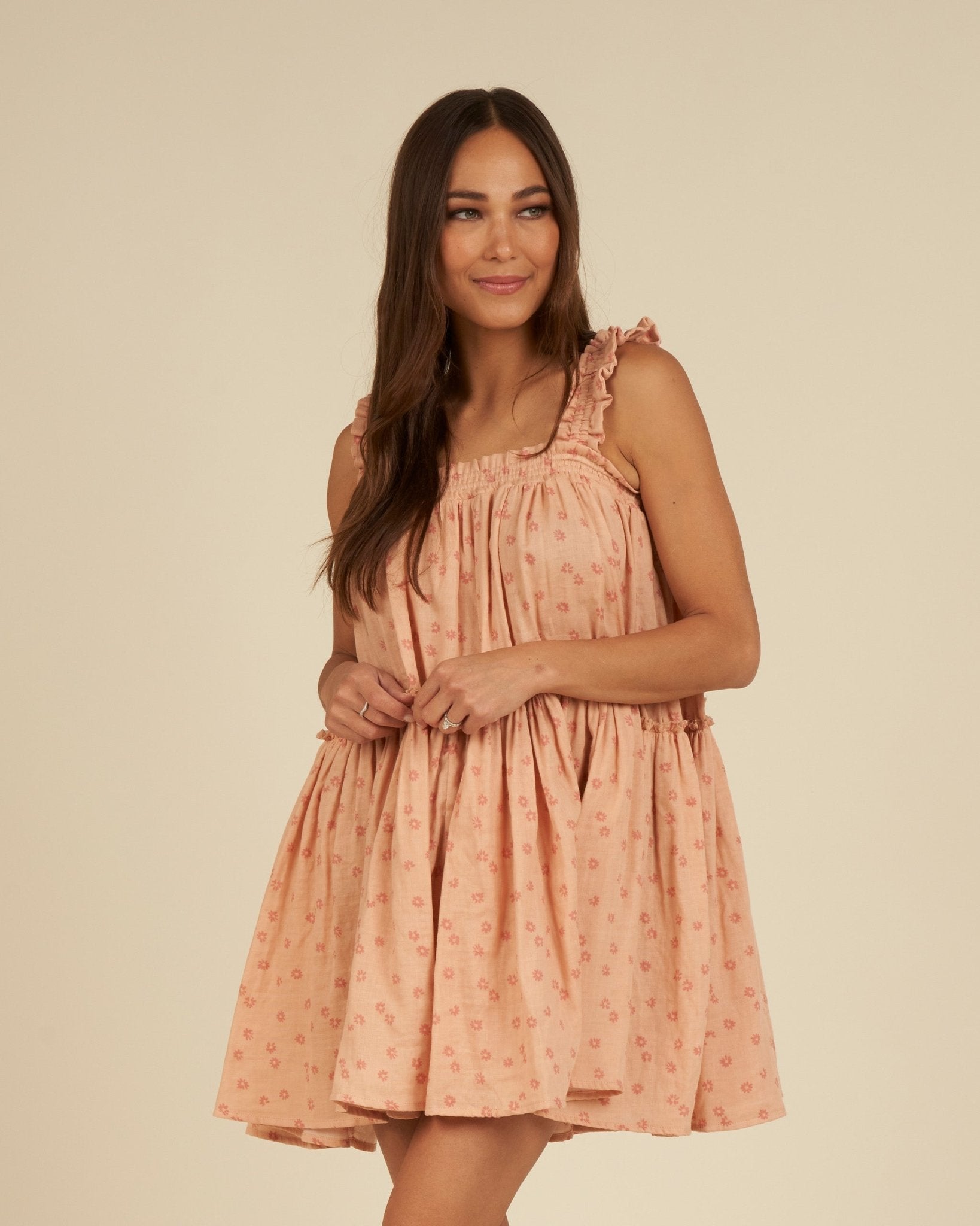 Cicily Dress | Pink Daisy - Rylee + Cru Canada