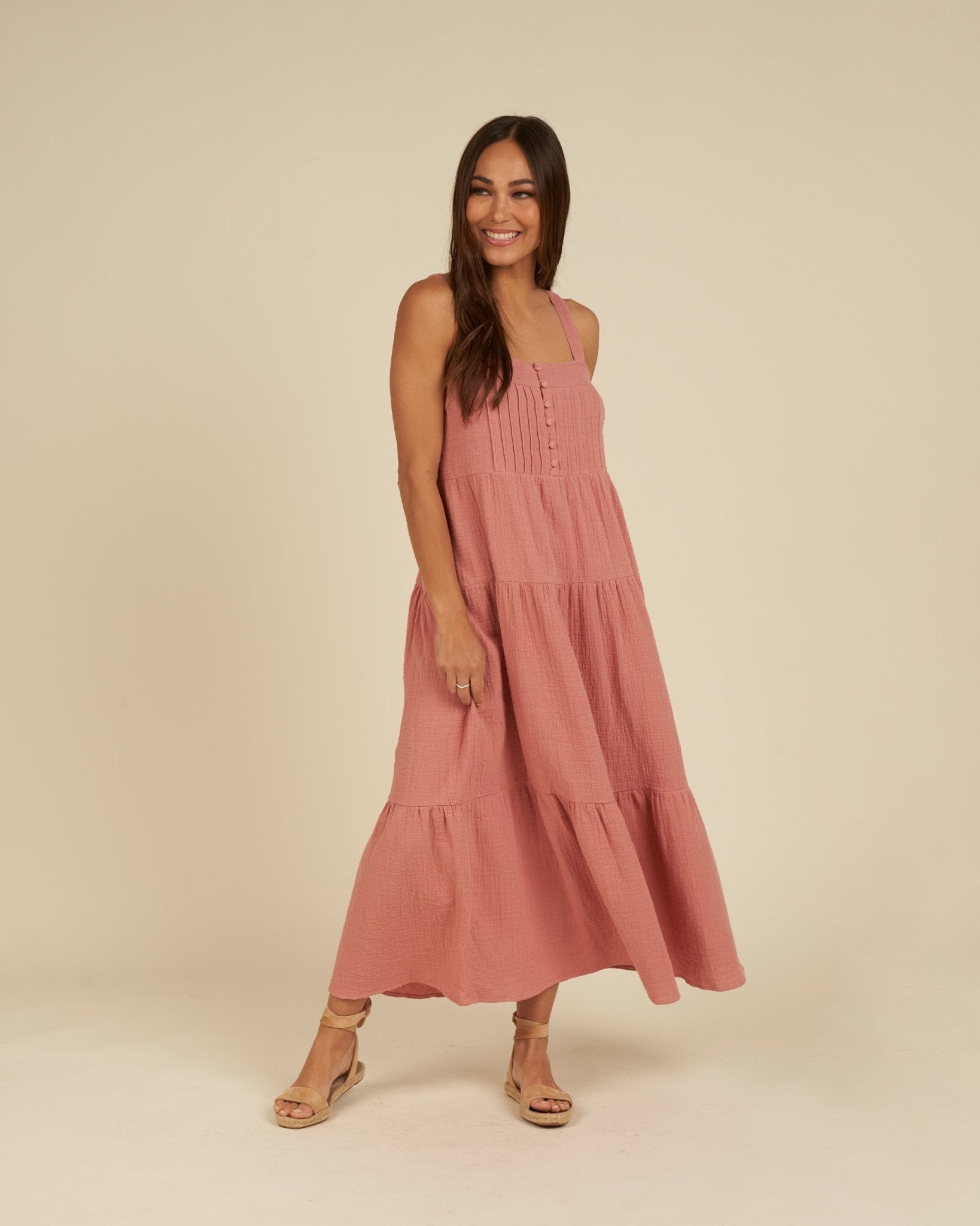 Colbie Maxi Dress | Lipstick - Rylee + Cru Canada