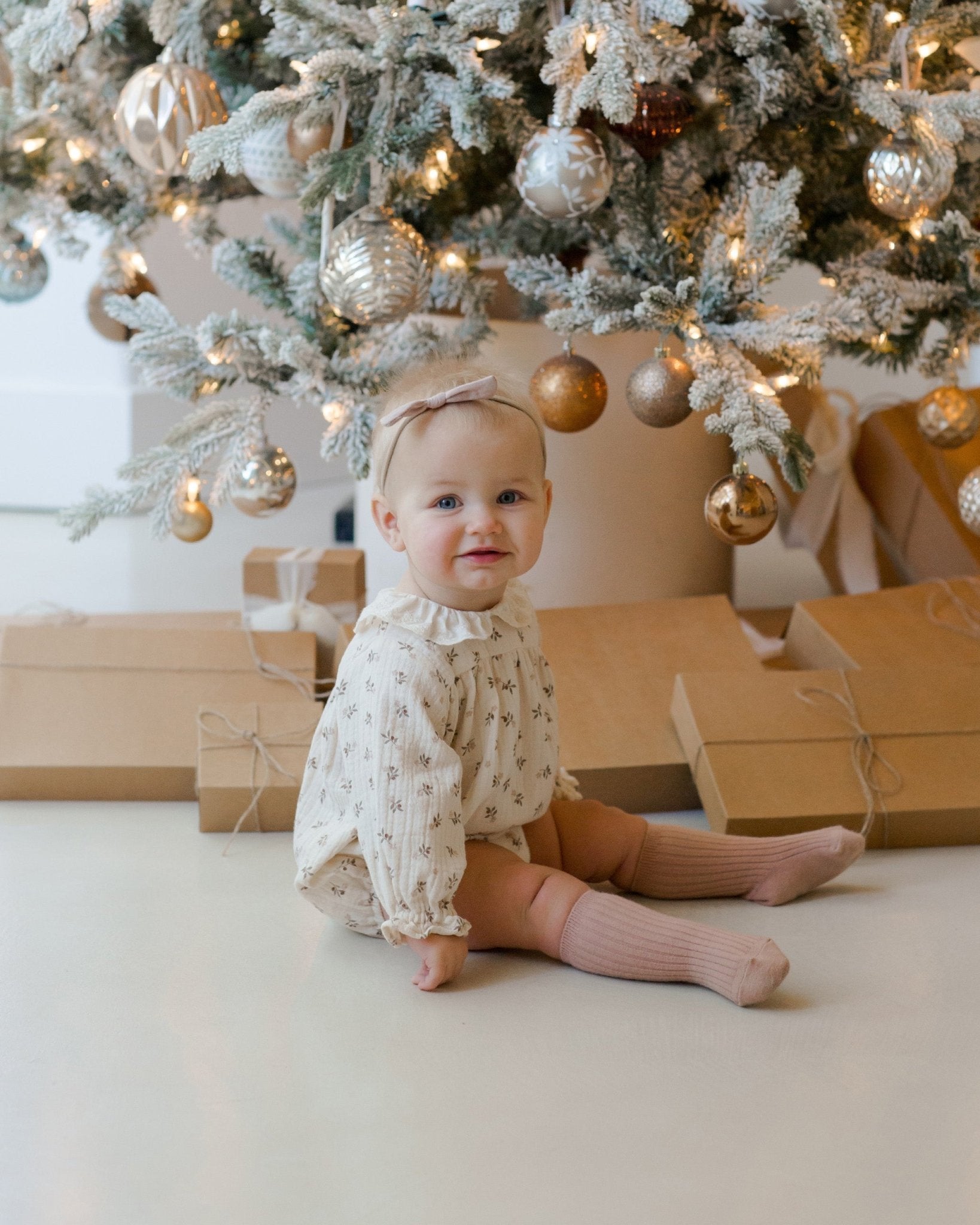 Collared Bubble Romper || Holly Berry - Rylee + Cru Canada