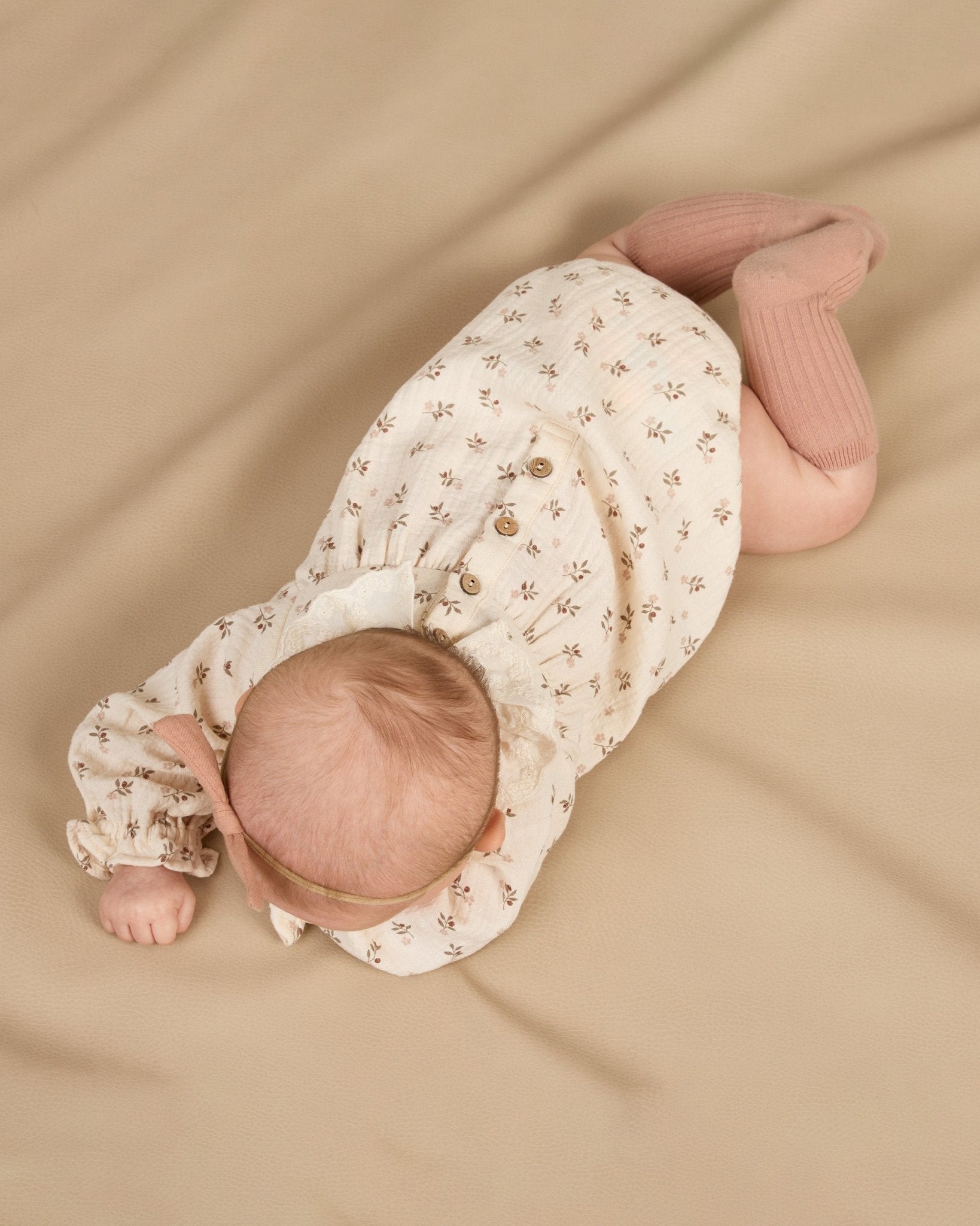 Collared Bubble Romper || Holly Berry - Rylee + Cru Canada