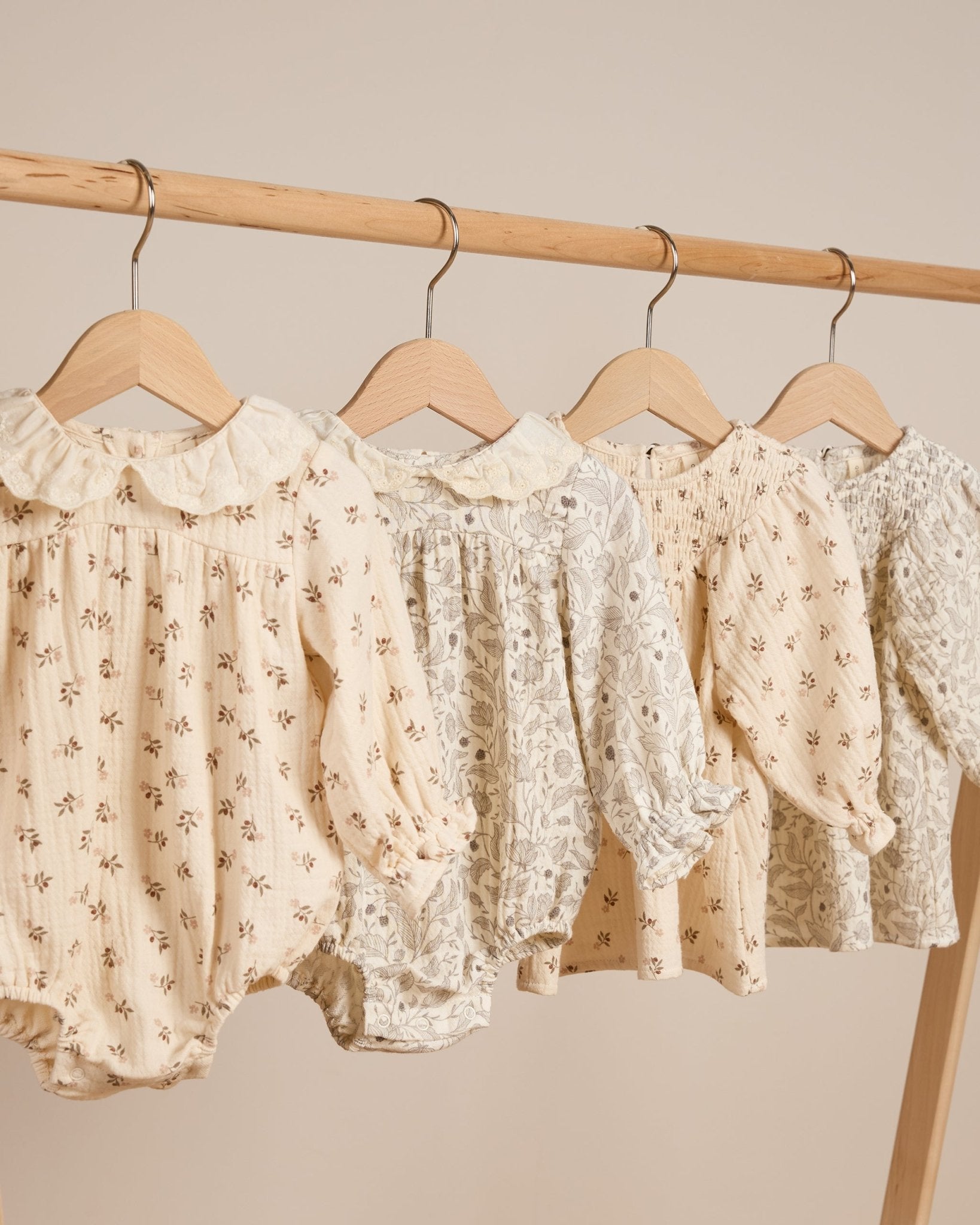 Collared Bubble Romper || Holly Berry - Rylee + Cru Canada