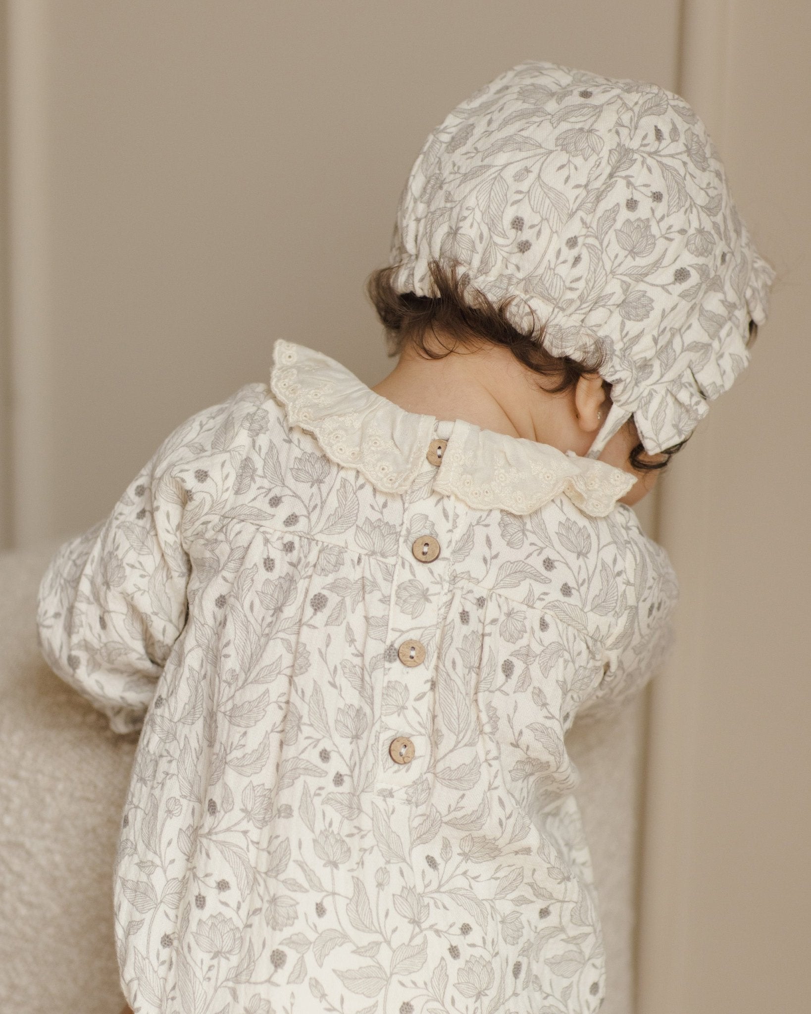 Collared Bubble Romper || Winter Floral - Rylee + Cru Canada